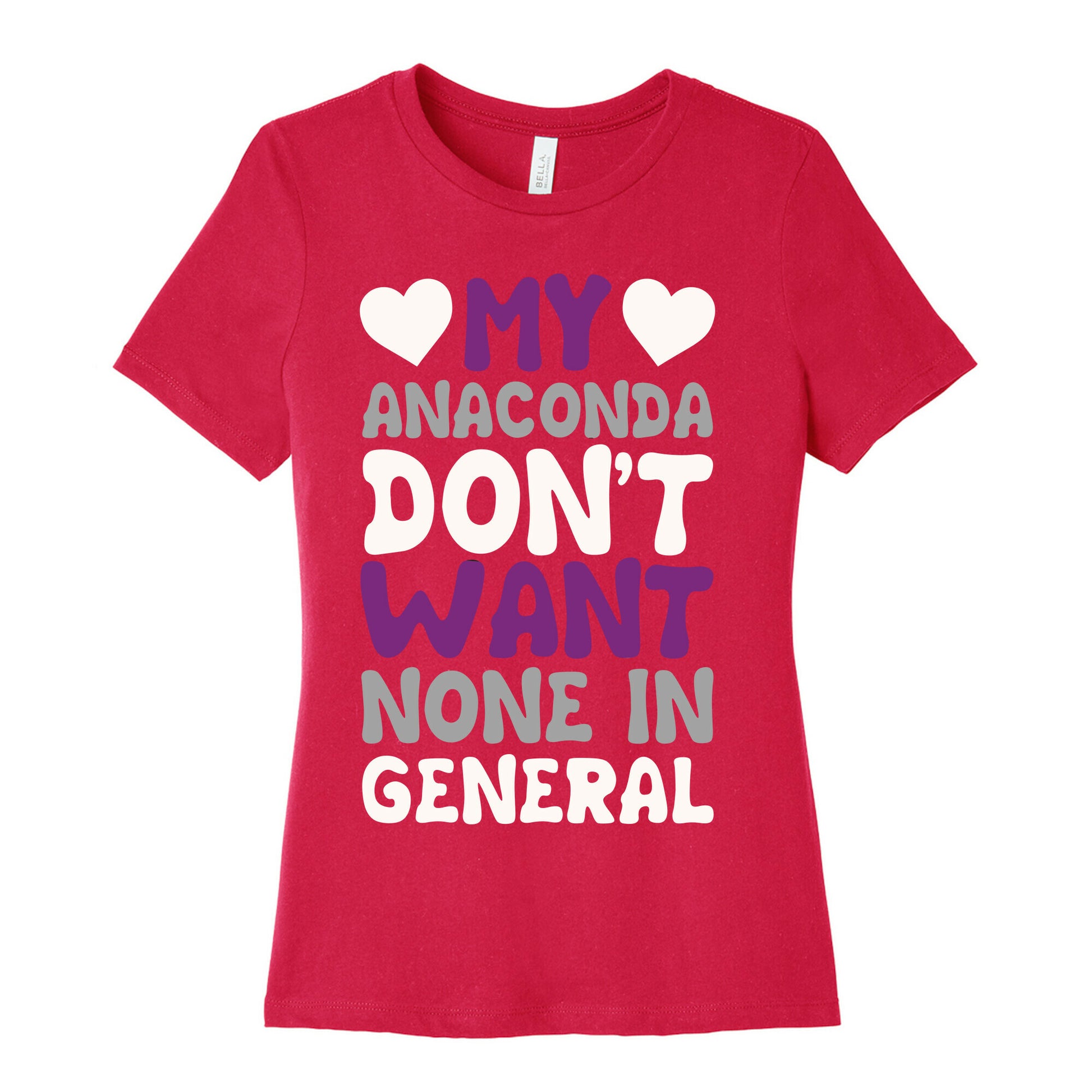 My Anaconda Don't Want None In General Women's Cotton Tee