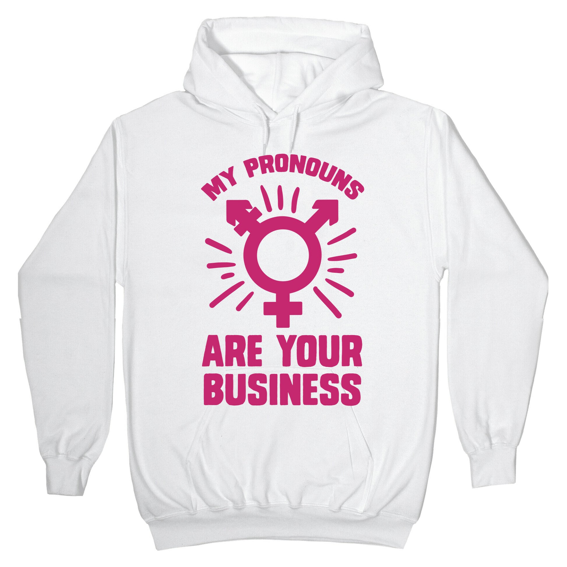 My Pronouns Are Your Business Hoodie