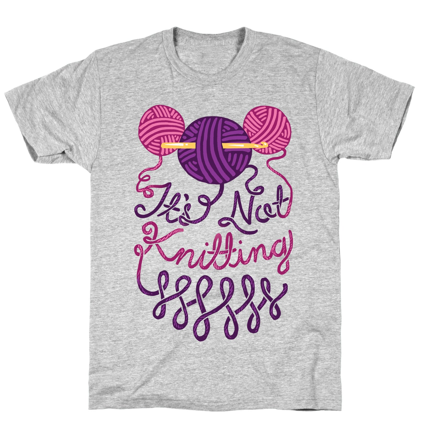 It's Not Knitting T-Shirt