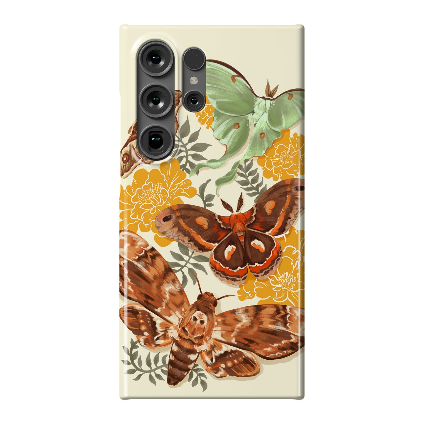 Moths & Marigolds Phone Case