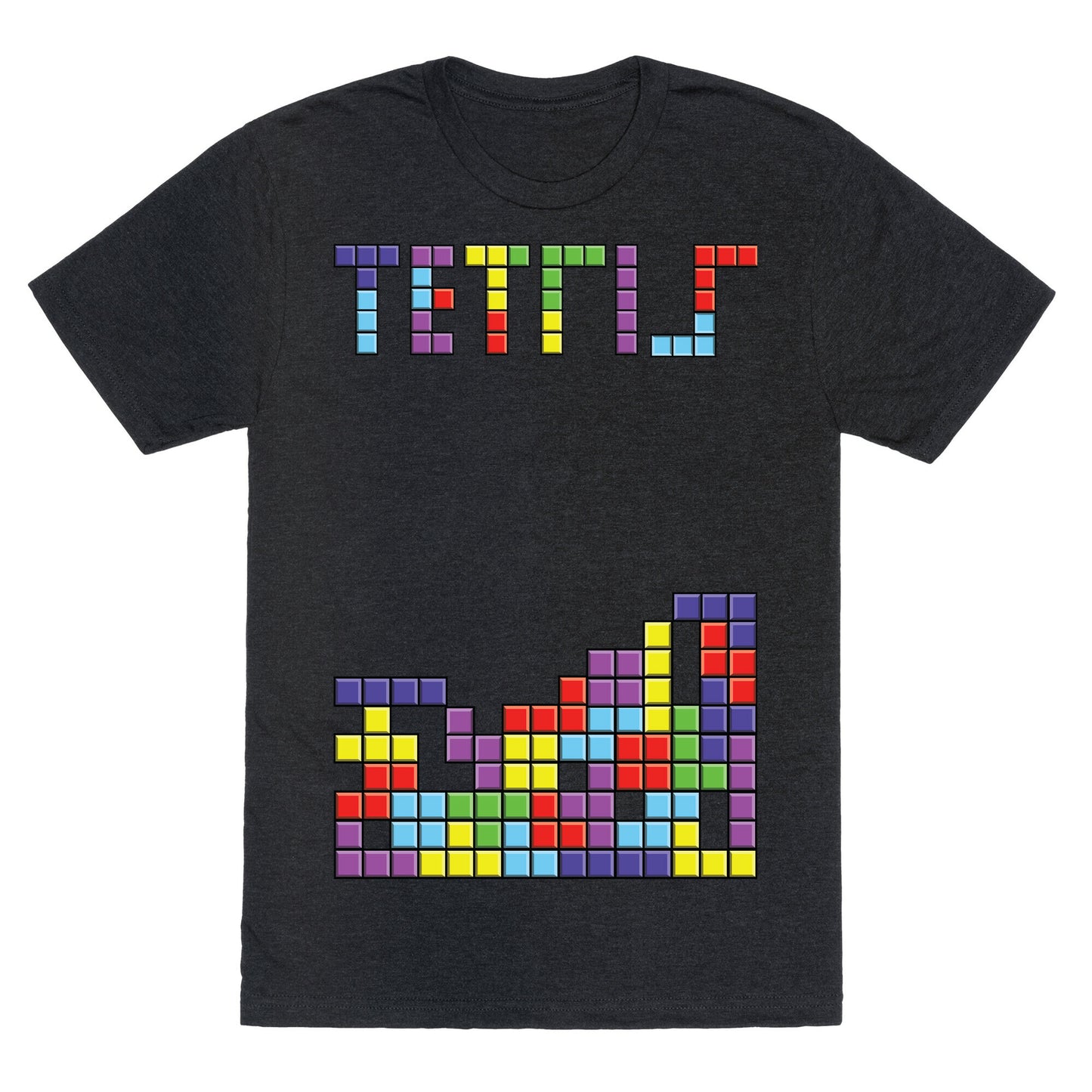 Tetris: Best Game Of All TIme Unisex Triblend Tee