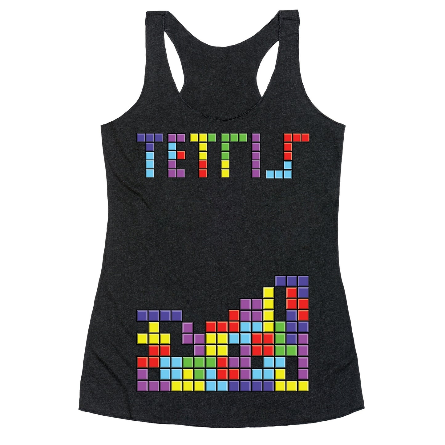 Tetris: Best Game Of All TIme Racerback Tank