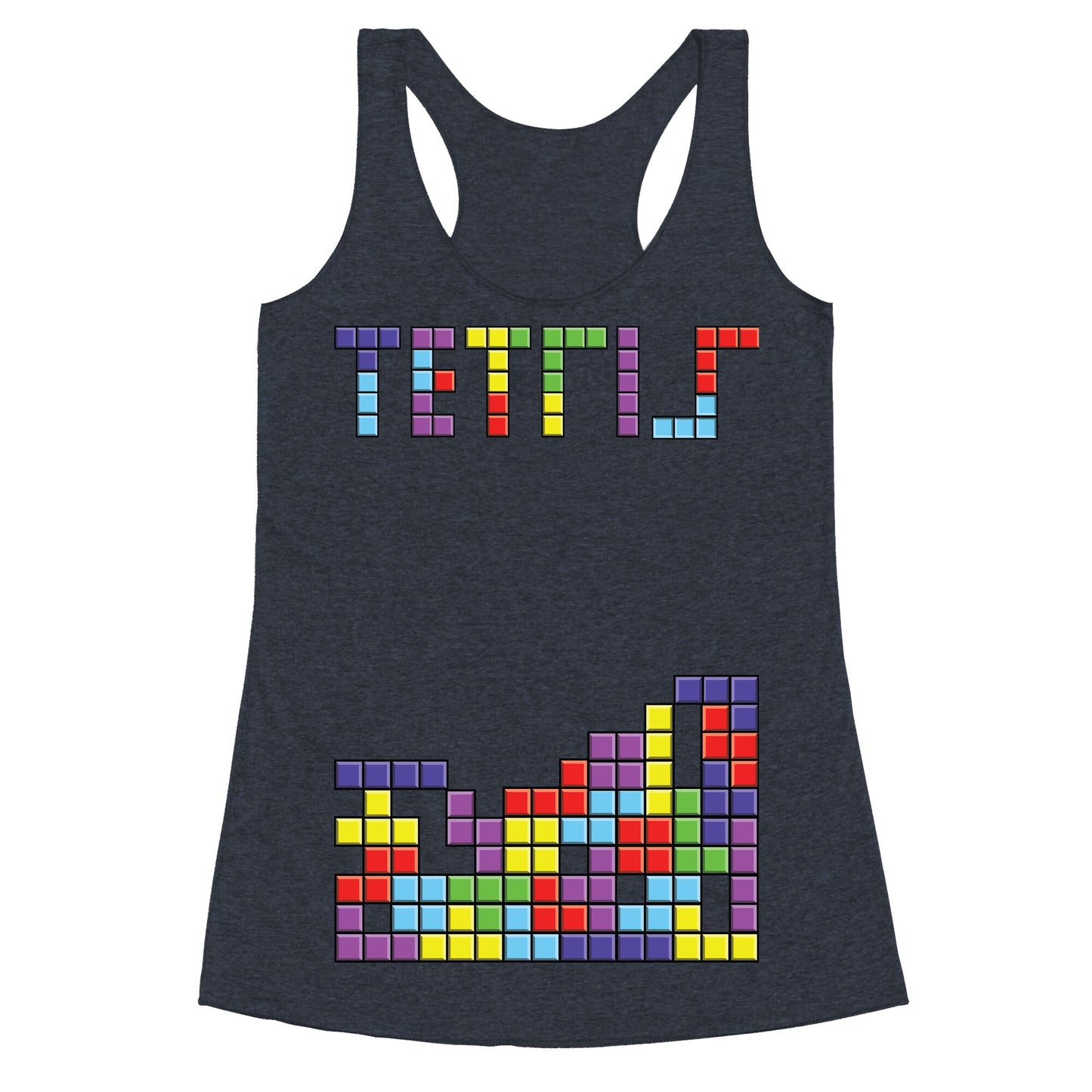 Tetris: Best Game Of All TIme Racerback Tank