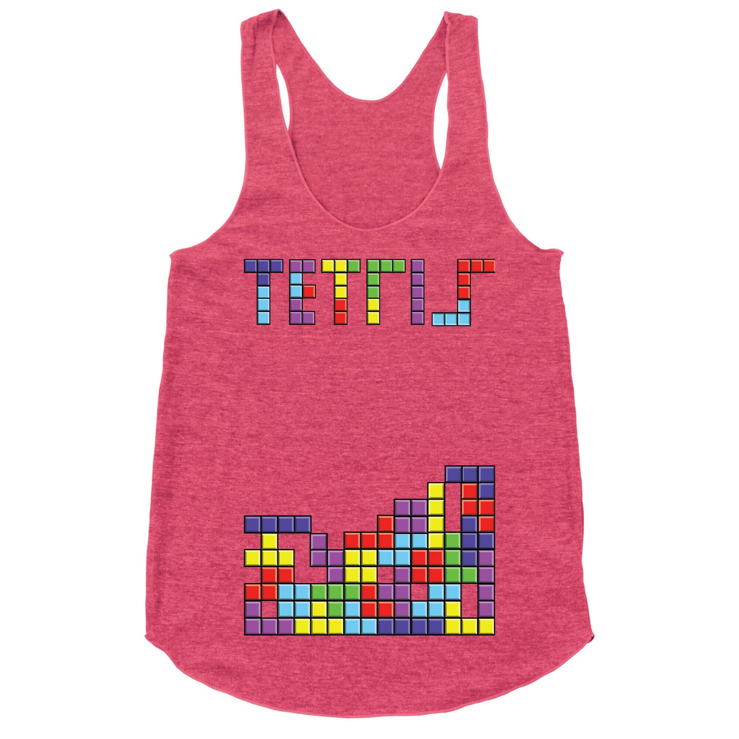 Tetris: Best Game Of All TIme Racerback Tank
