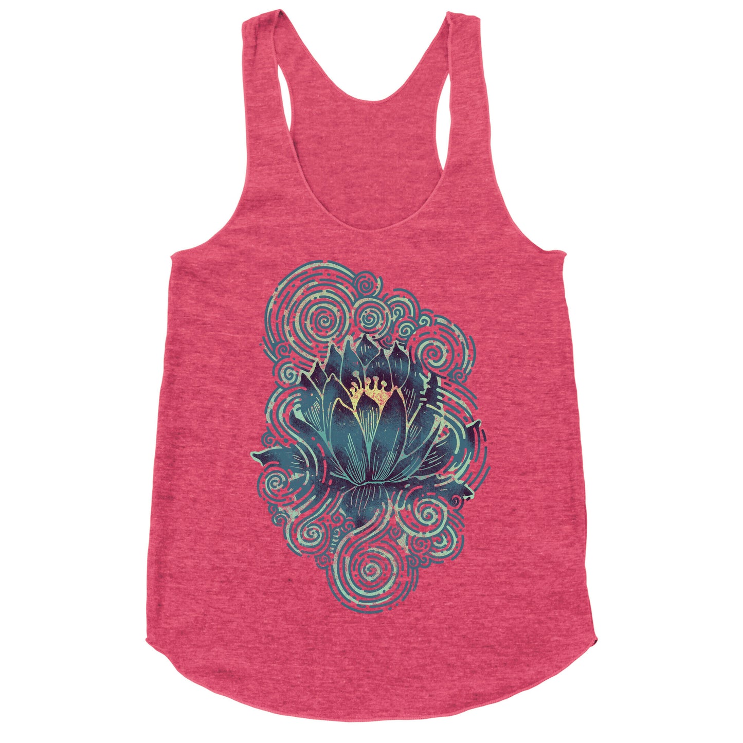 Lotus Flower Racerback Tank
