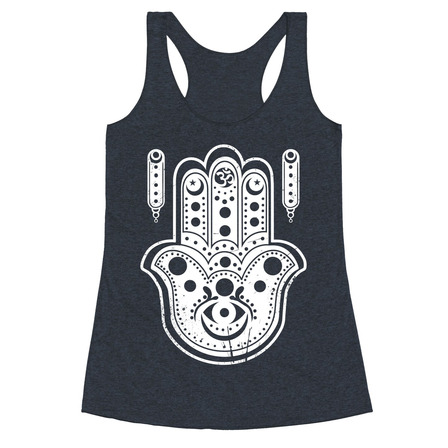 Namaste Hamsa Hand Racerback Tank