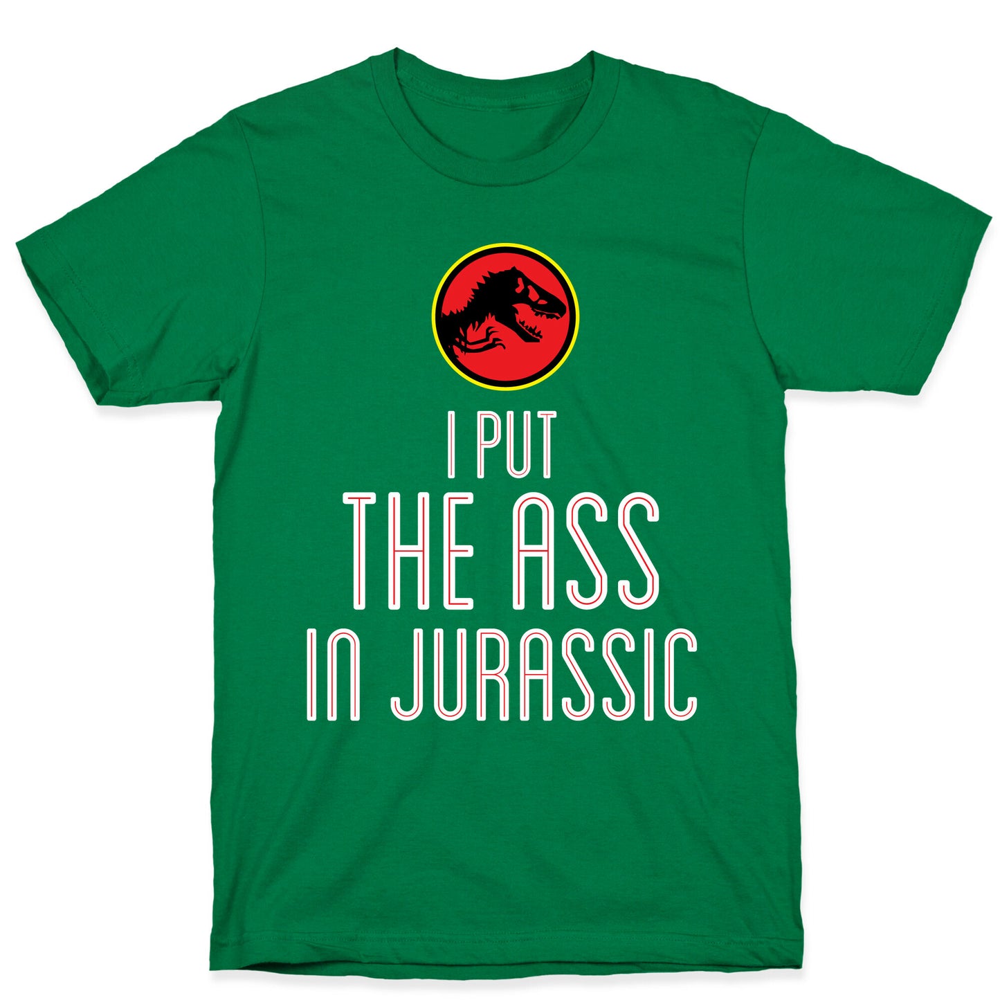 THE ASS IN JURASSIC (tank) T-Shirt