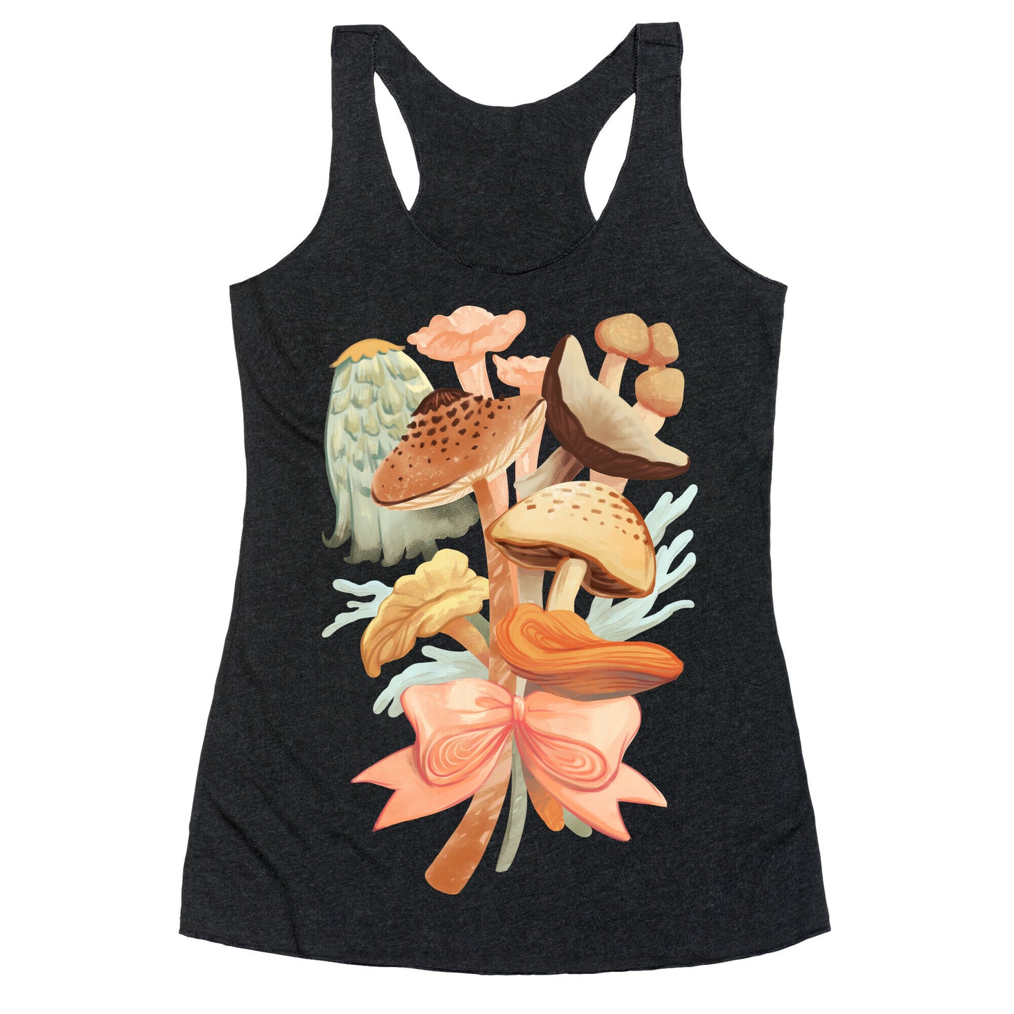 Bouquet Of Mushrooms Racerback Tank