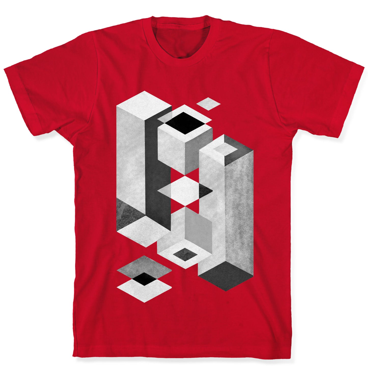 Geometry Optical Illusion T-Shirt