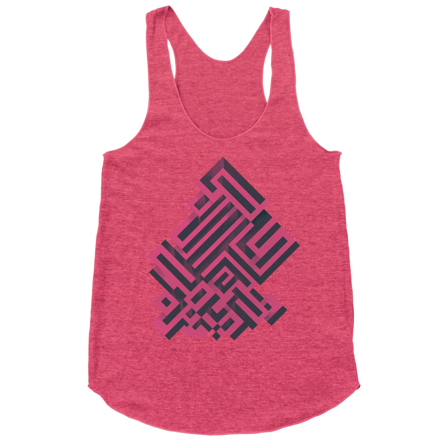 Bismuth Maze Racerback Tank
