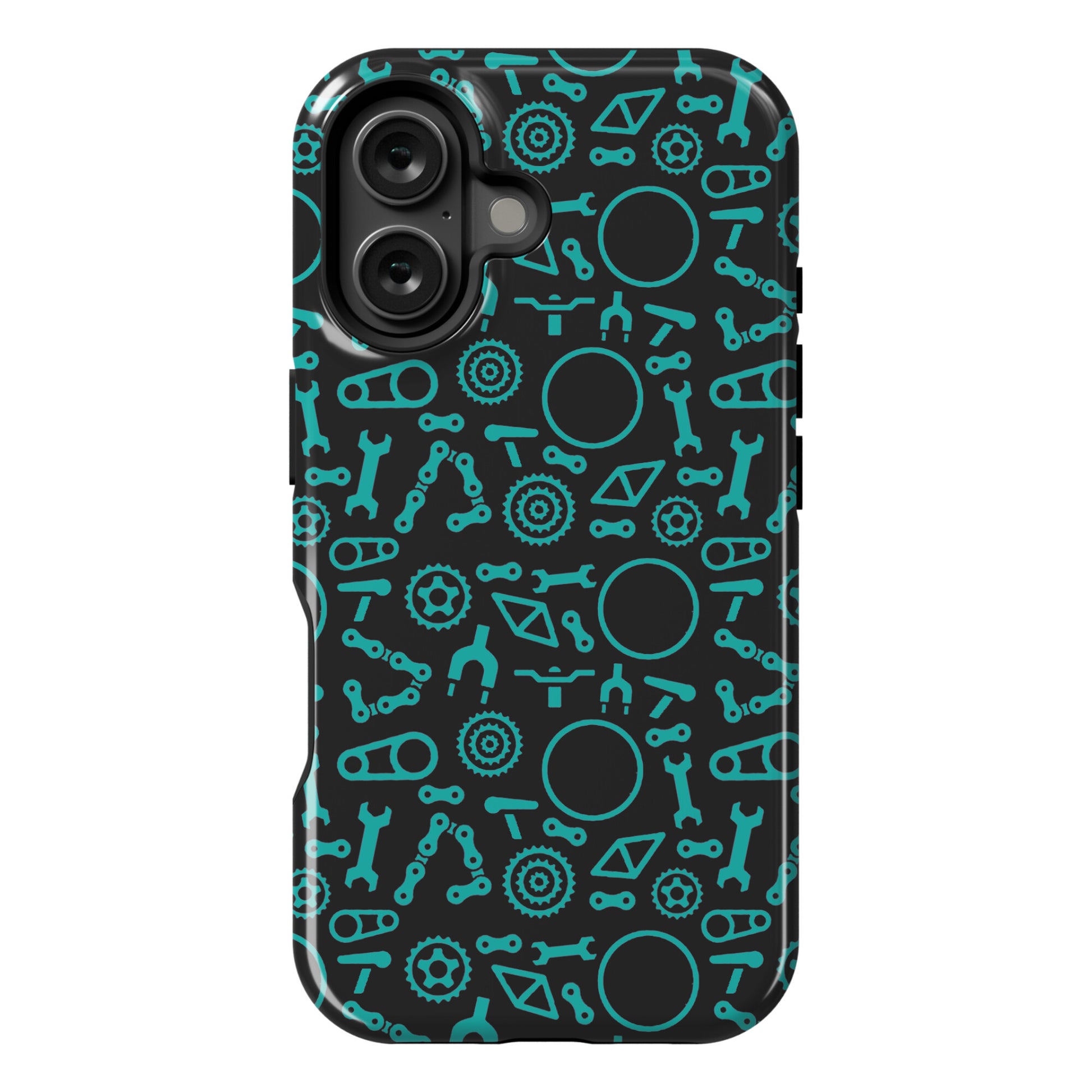 Bike Parts Pattern Phone Case
