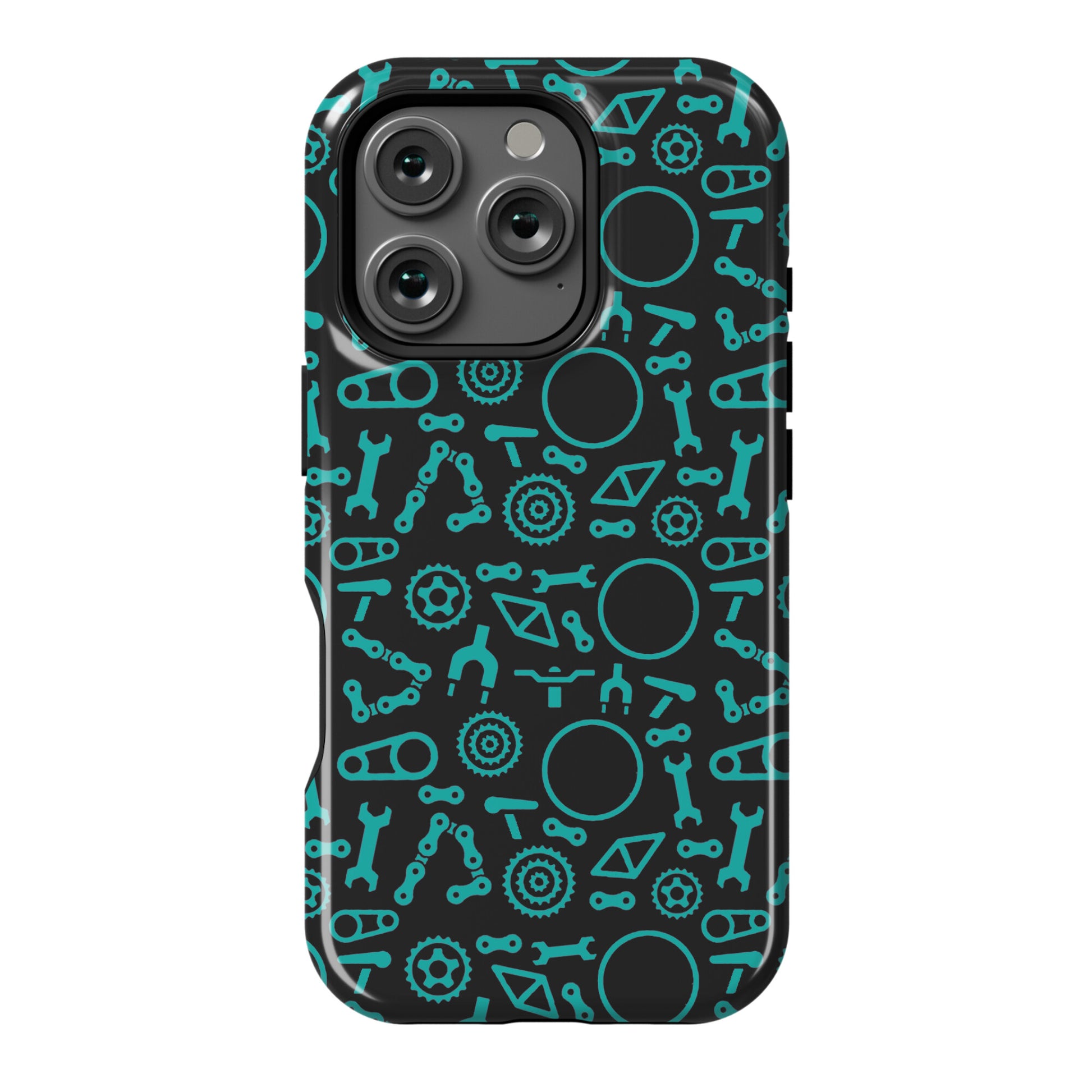 Bike Parts Pattern Phone Case