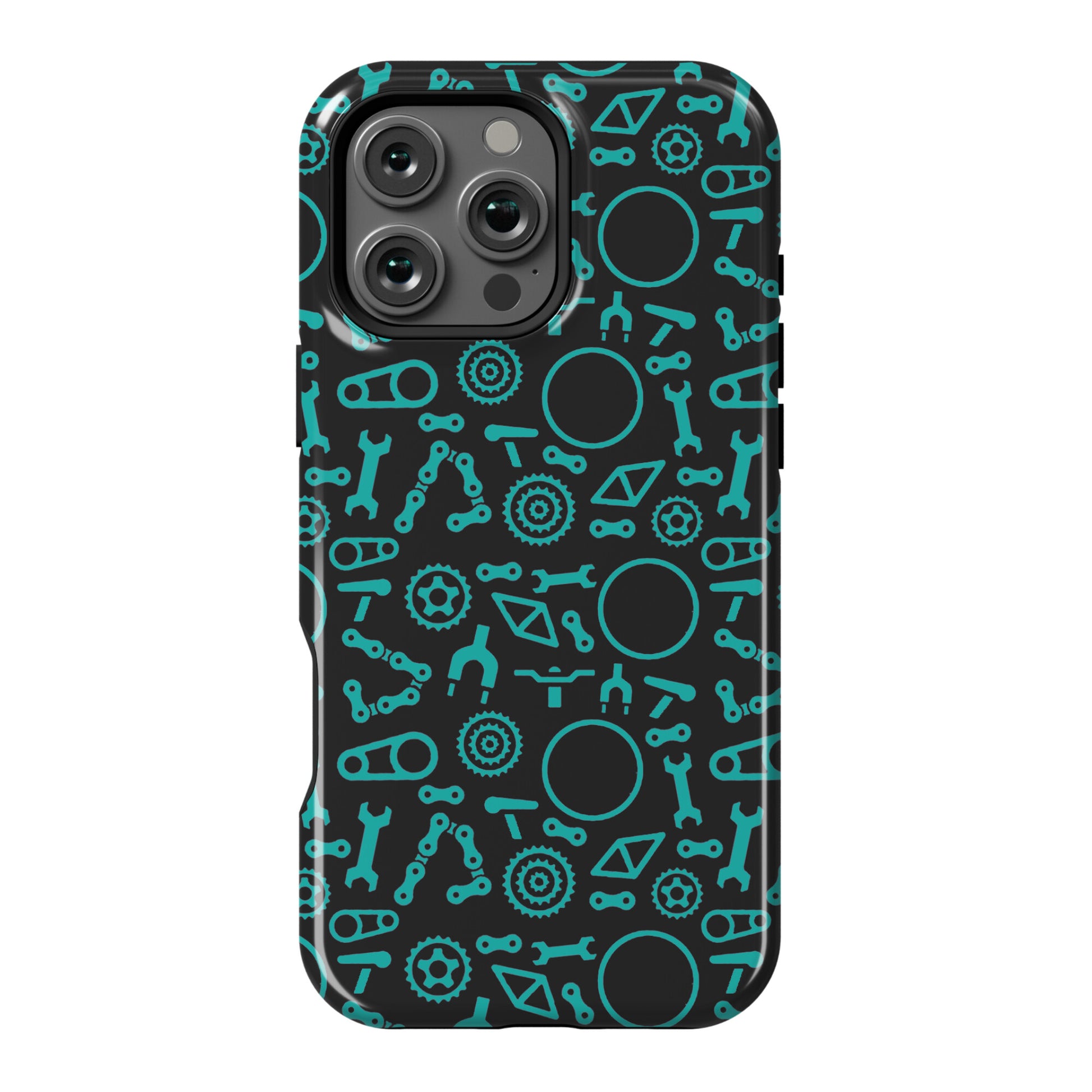 Bike Parts Pattern Phone Case