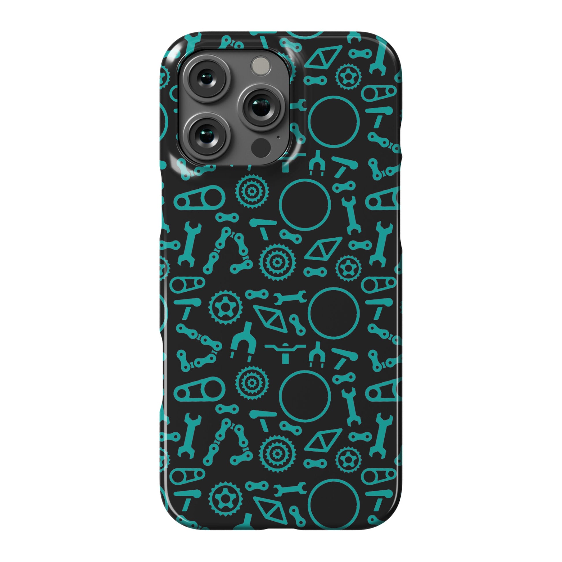 Bike Parts Pattern Phone Case