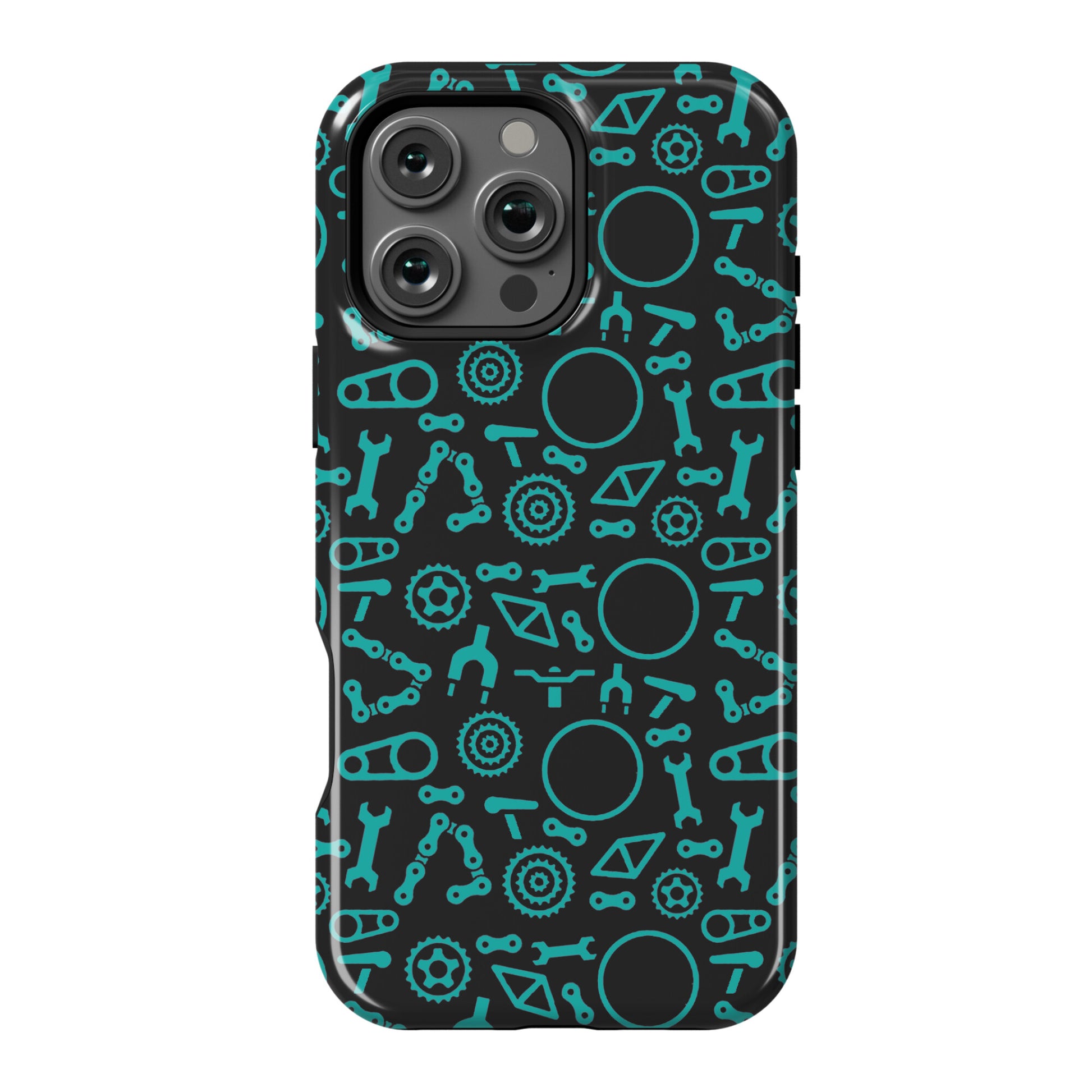 Bike Parts Pattern Phone Case