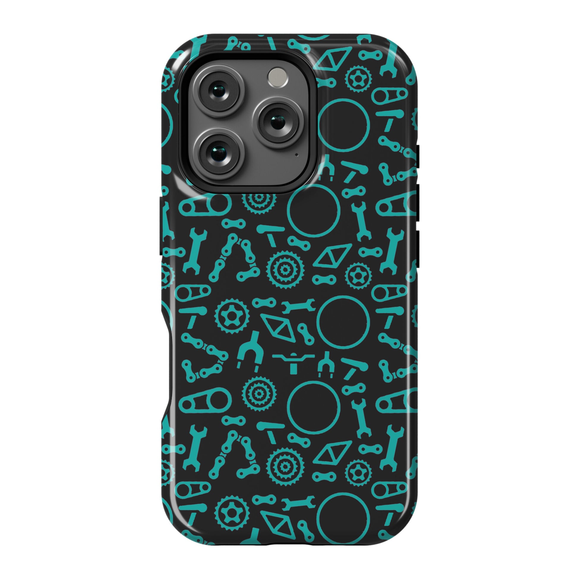Bike Parts Pattern Phone Case
