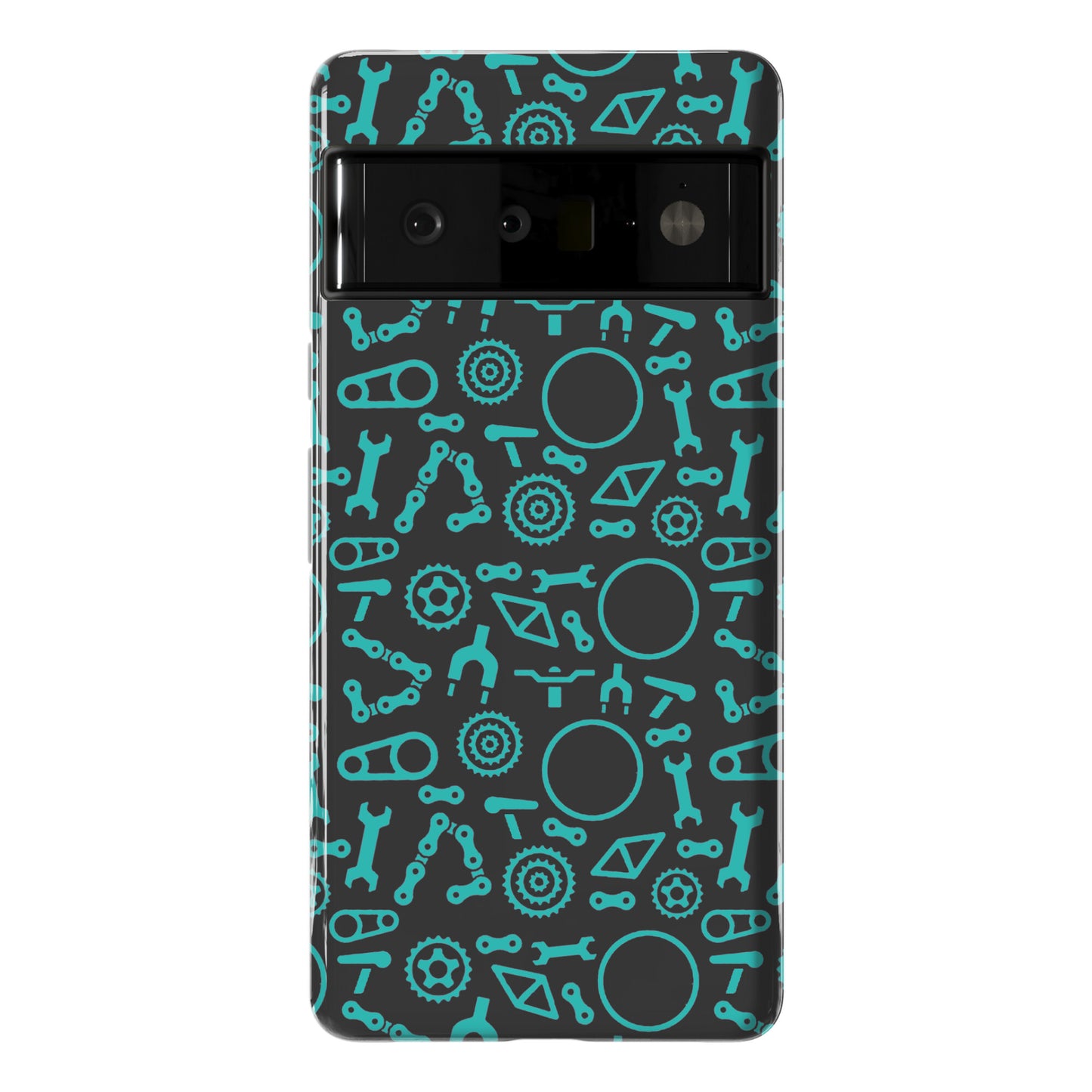 Bike Parts Pattern Phone Case