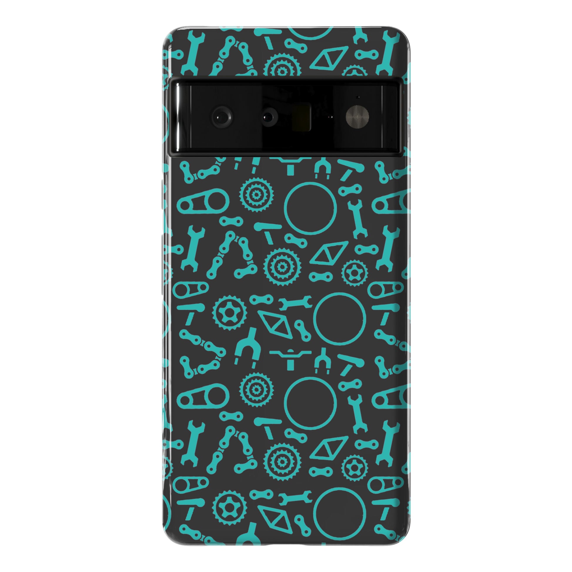 Bike Parts Pattern Phone Case
