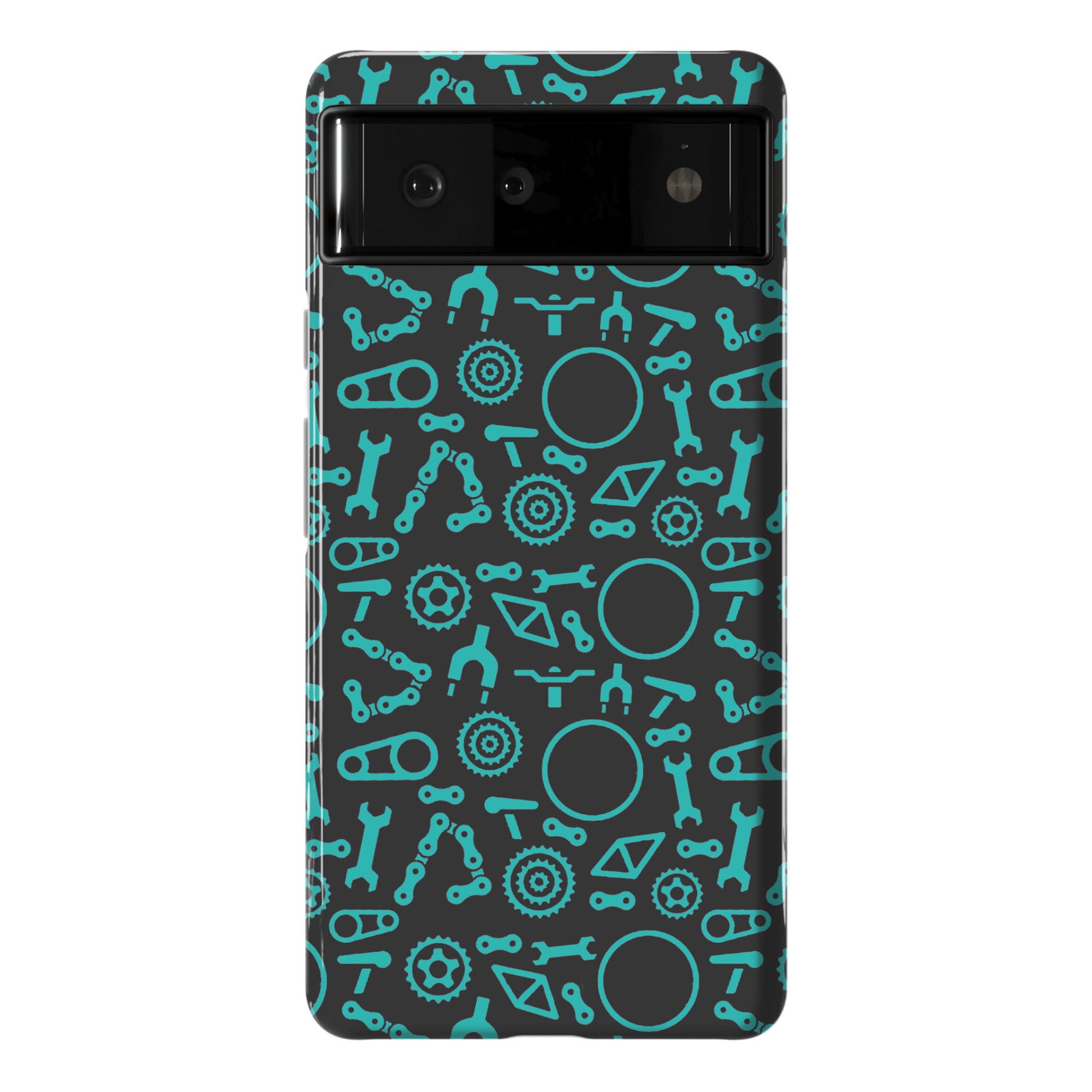 Bike Parts Pattern Phone Case