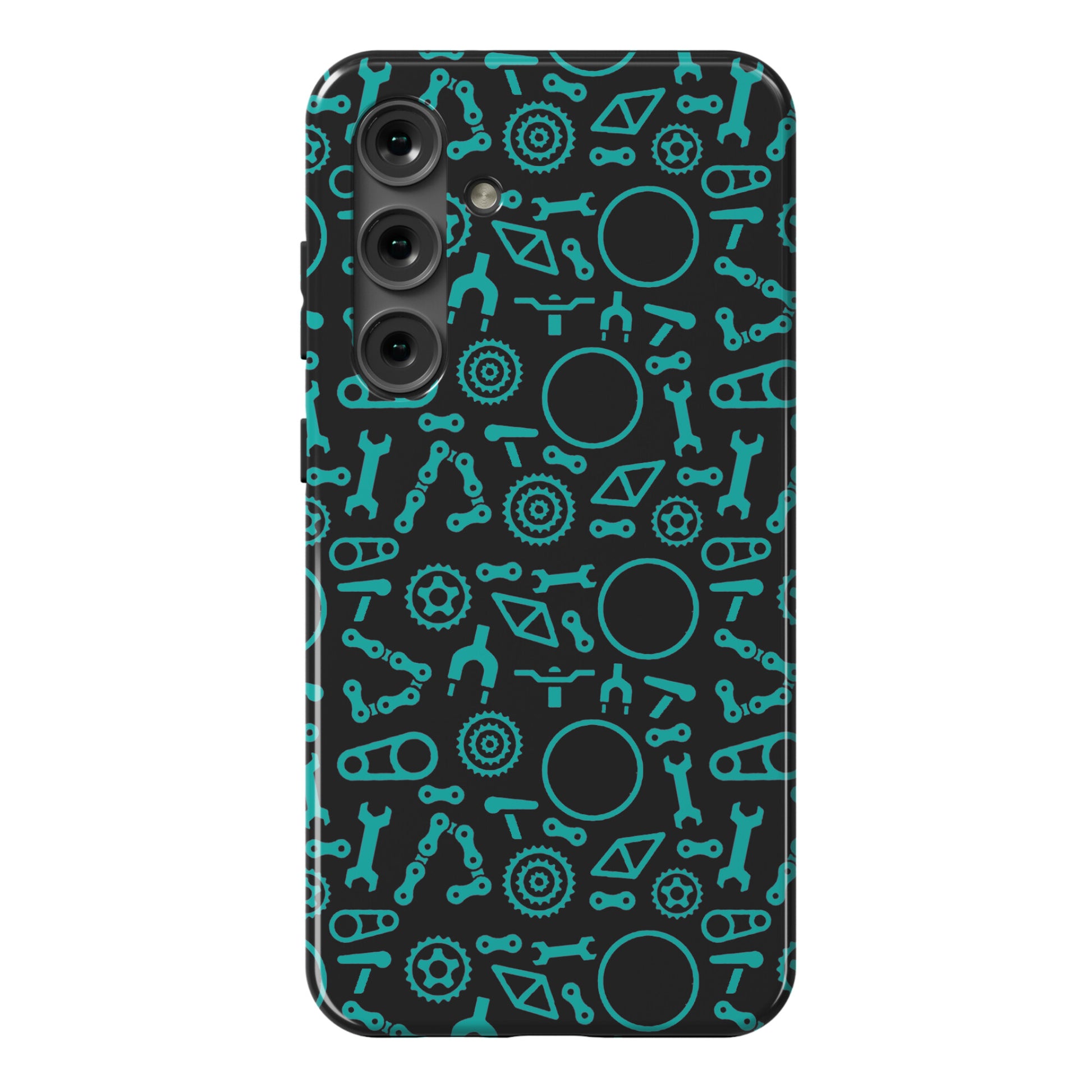 Bike Parts Pattern Phone Case