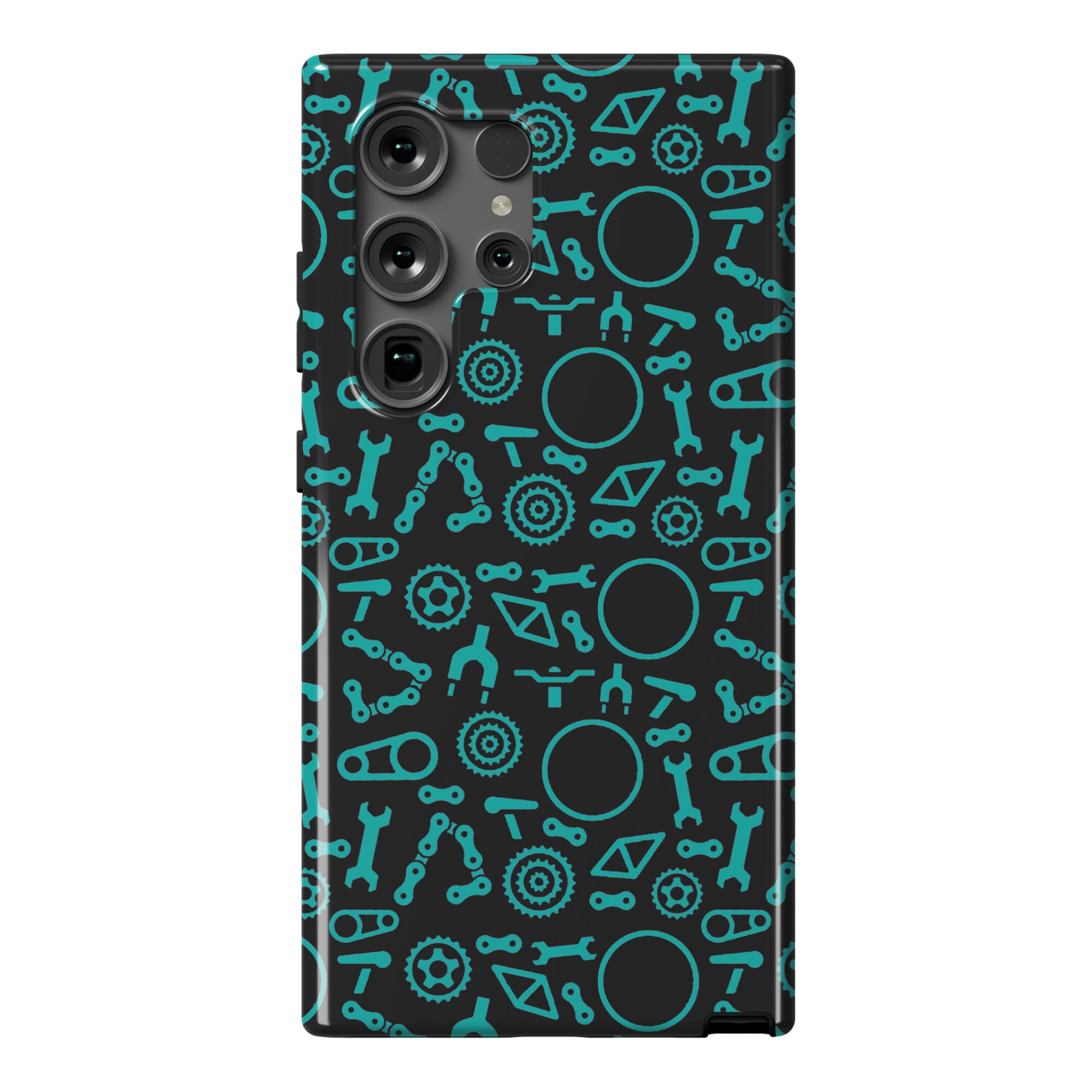 Bike Parts Pattern Phone Case