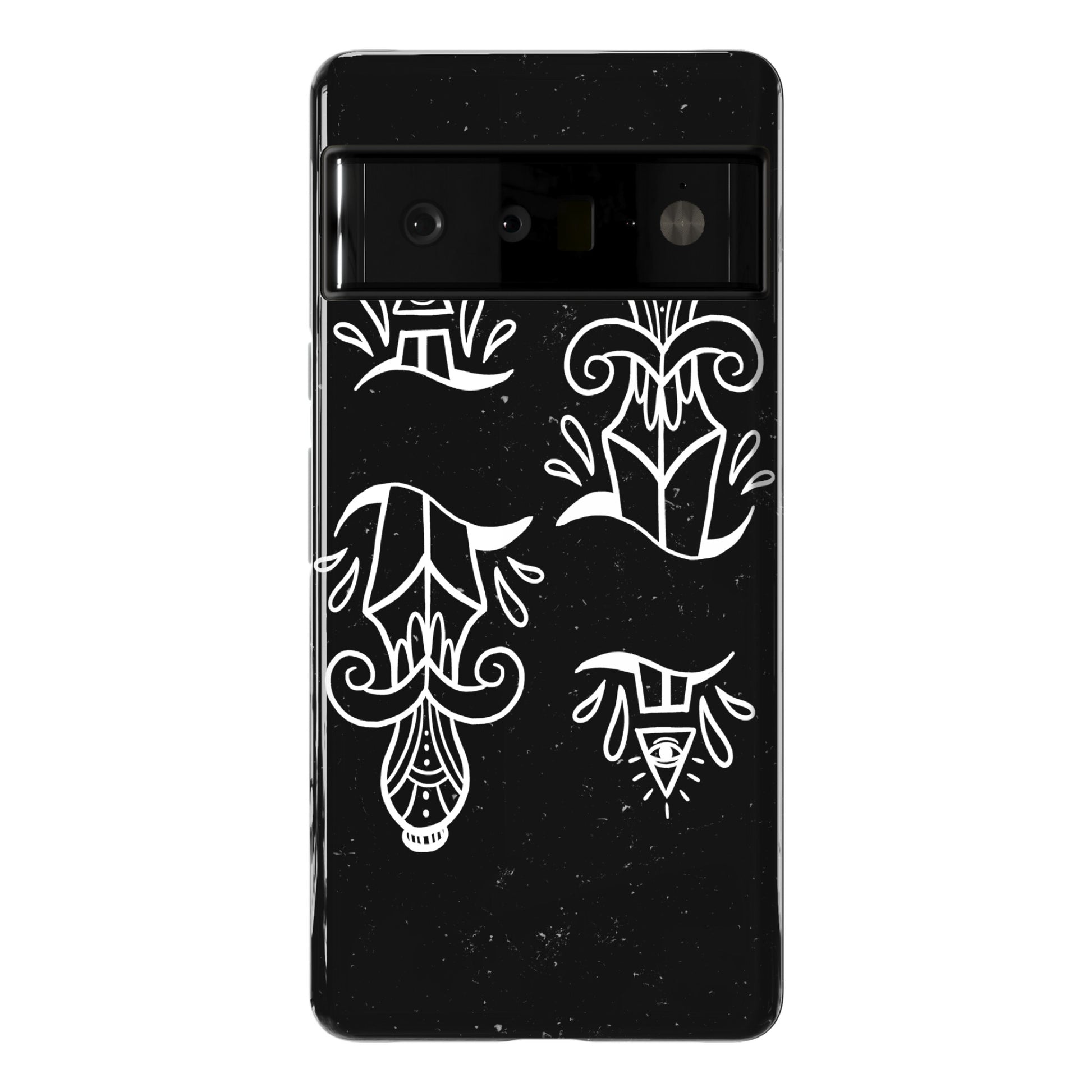 Illuminati Tattoo Daggers Phone Case