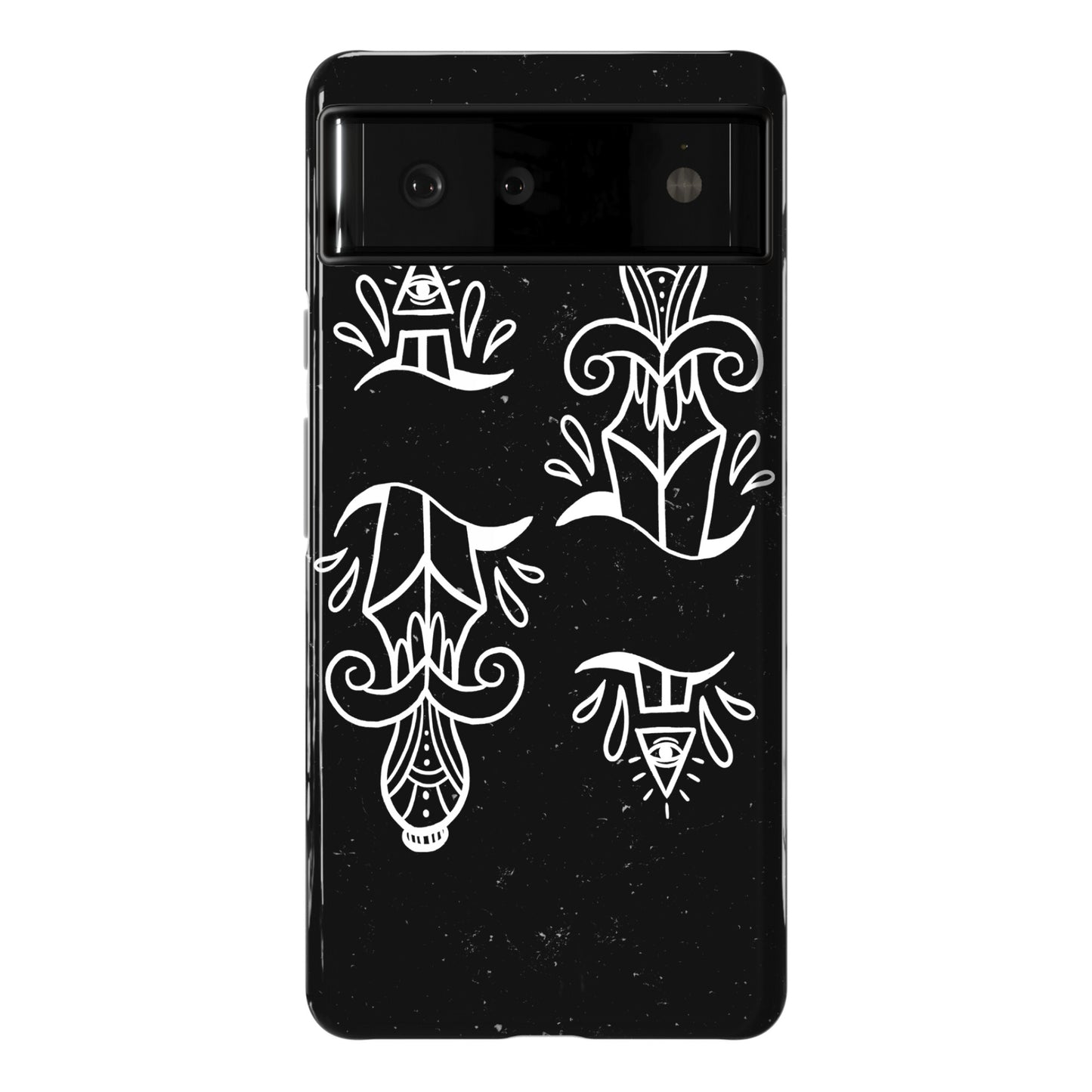 Illuminati Tattoo Daggers Phone Case