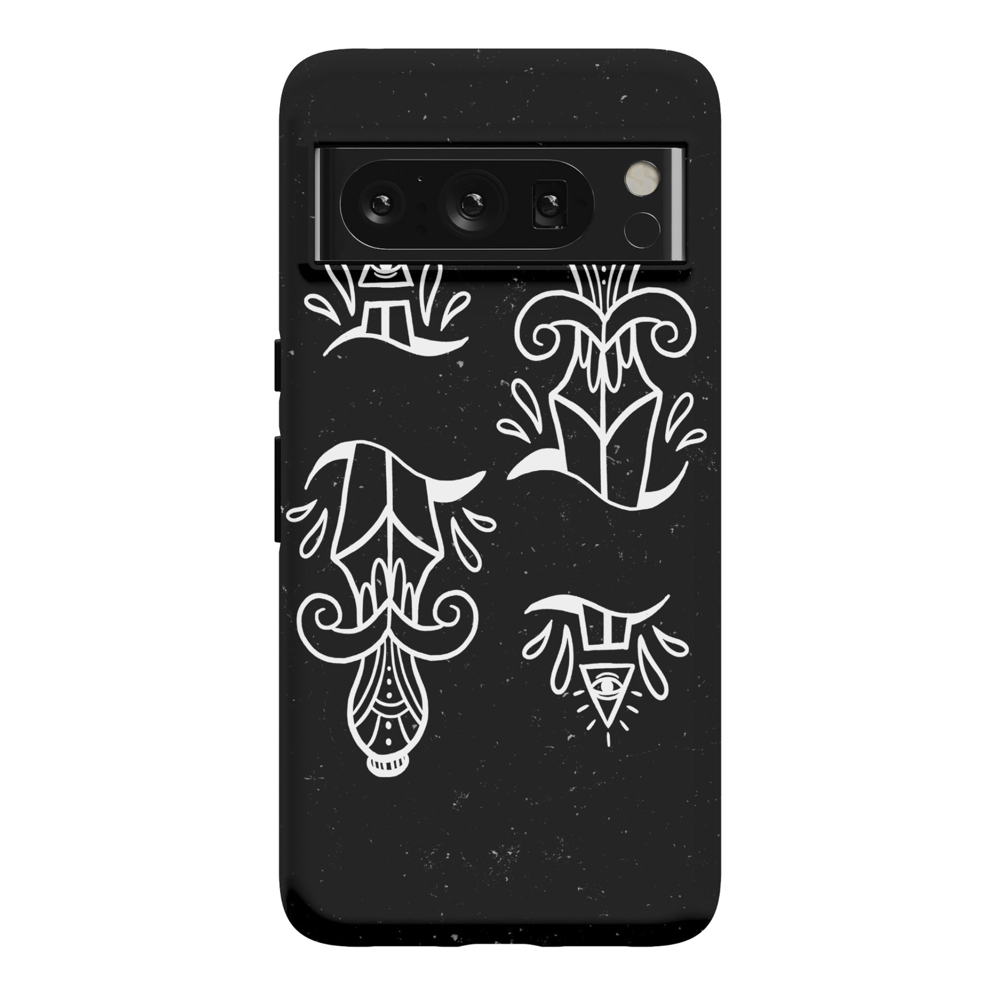 Illuminati Tattoo Daggers Phone Case