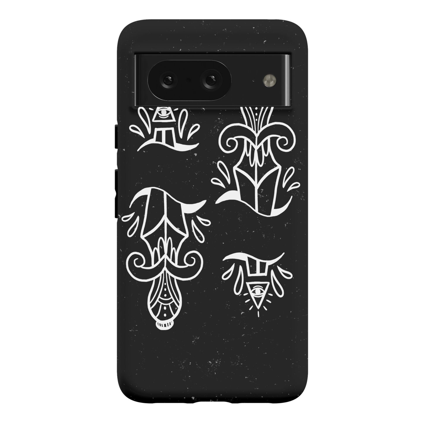 Illuminati Tattoo Daggers Phone Case