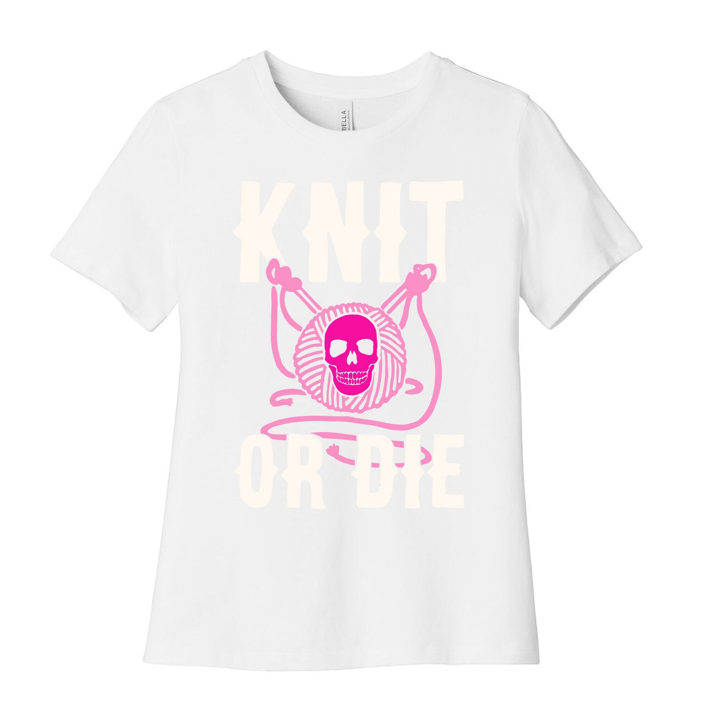 Knit or Die Women's Cotton Tee