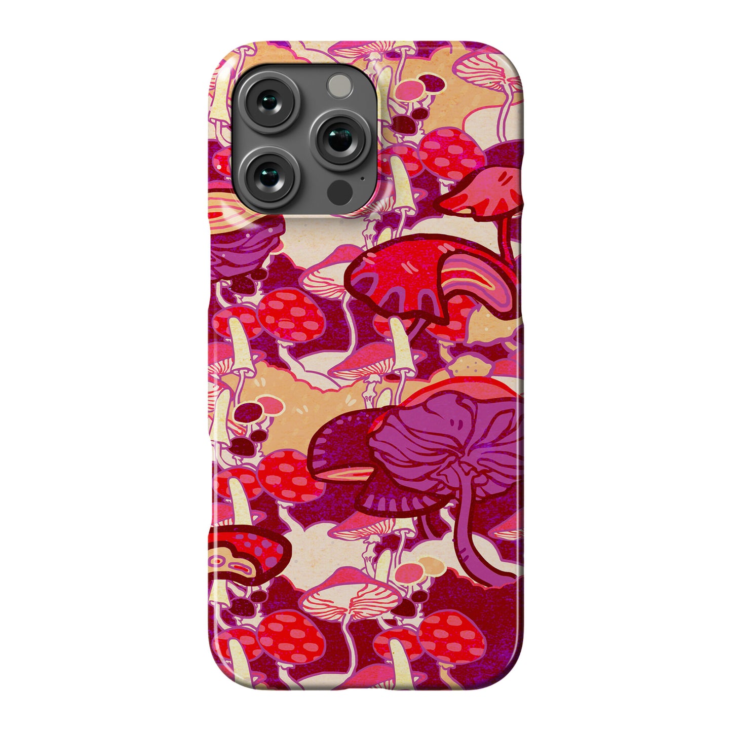 Mushroom Pattern Phone Case