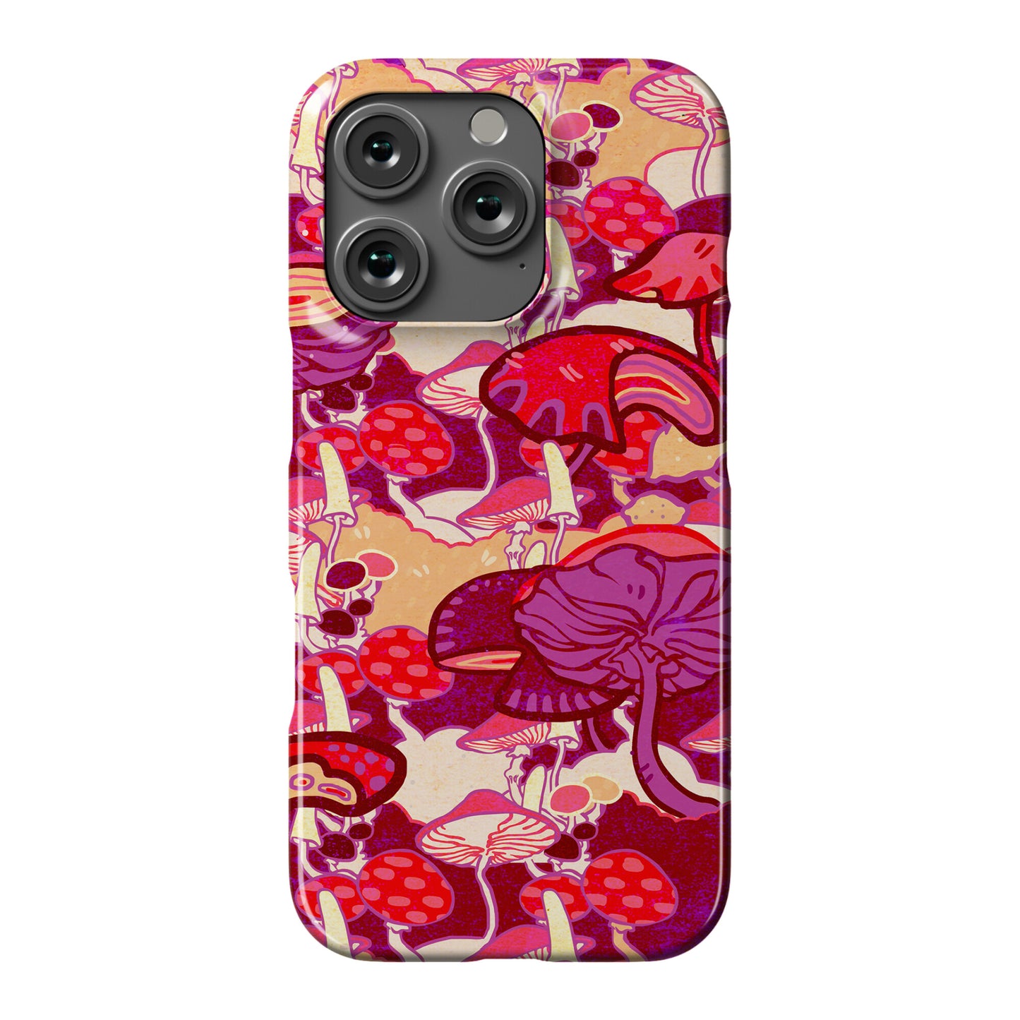 Mushroom Pattern Phone Case