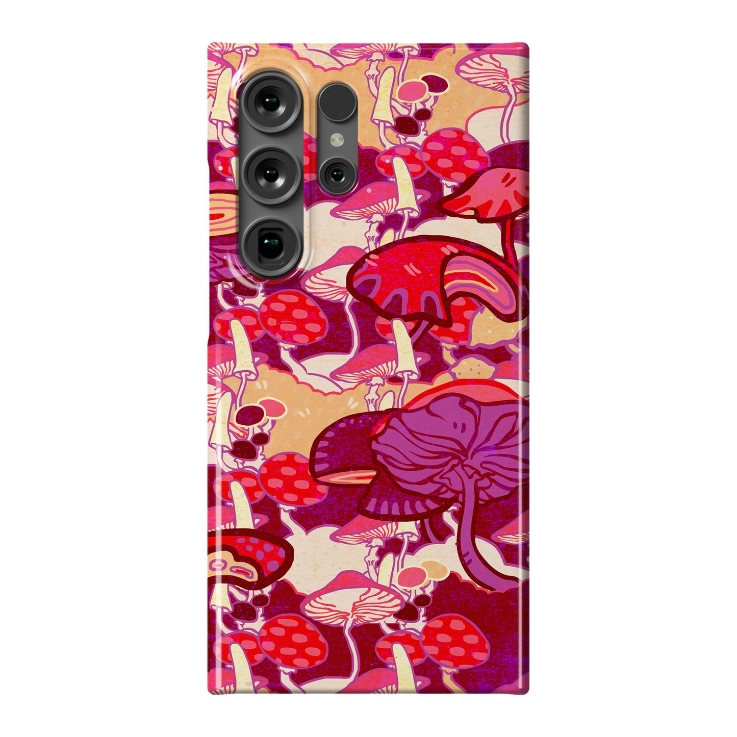 Mushroom Pattern Phone Case