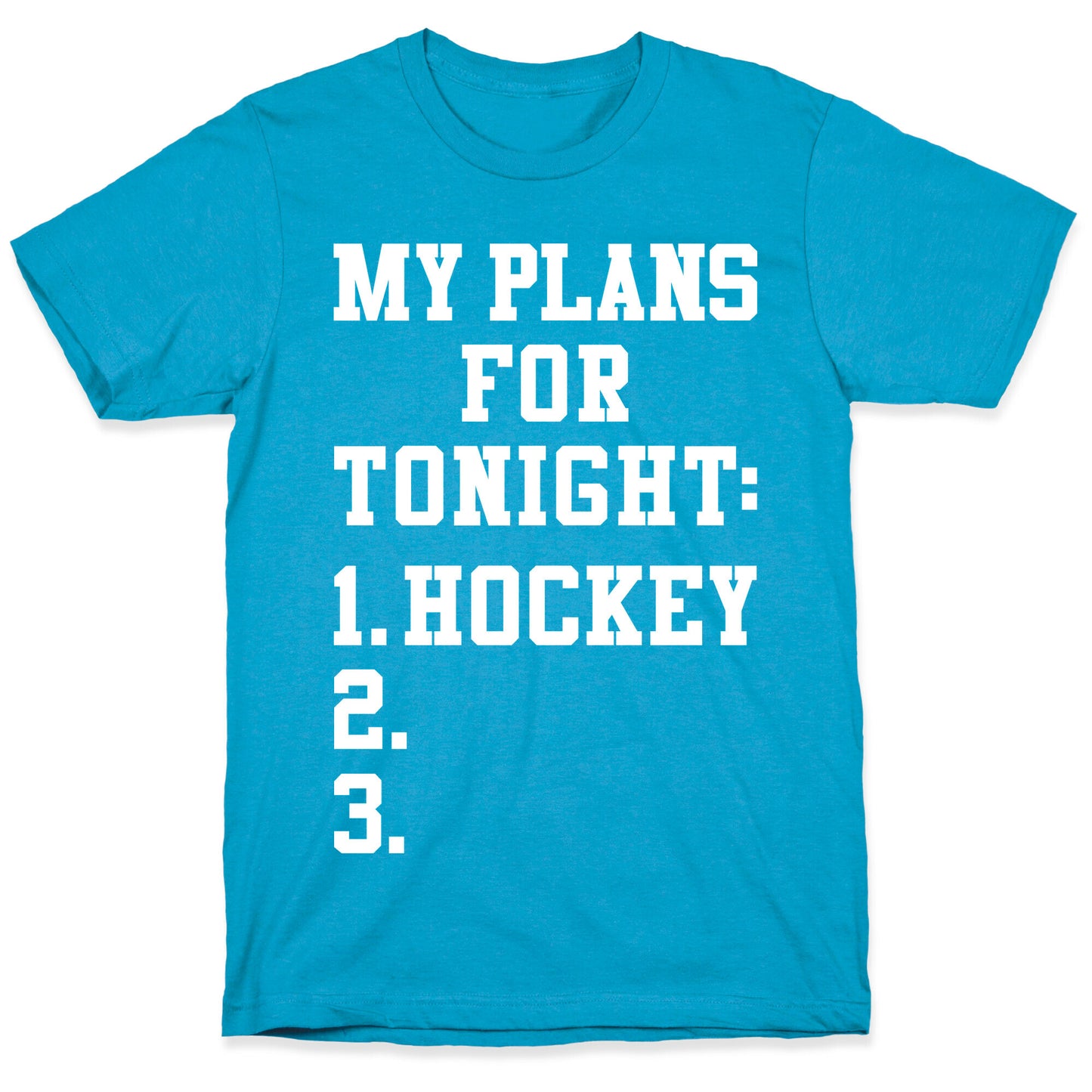 Hockey Plans Unisex Triblend Tee