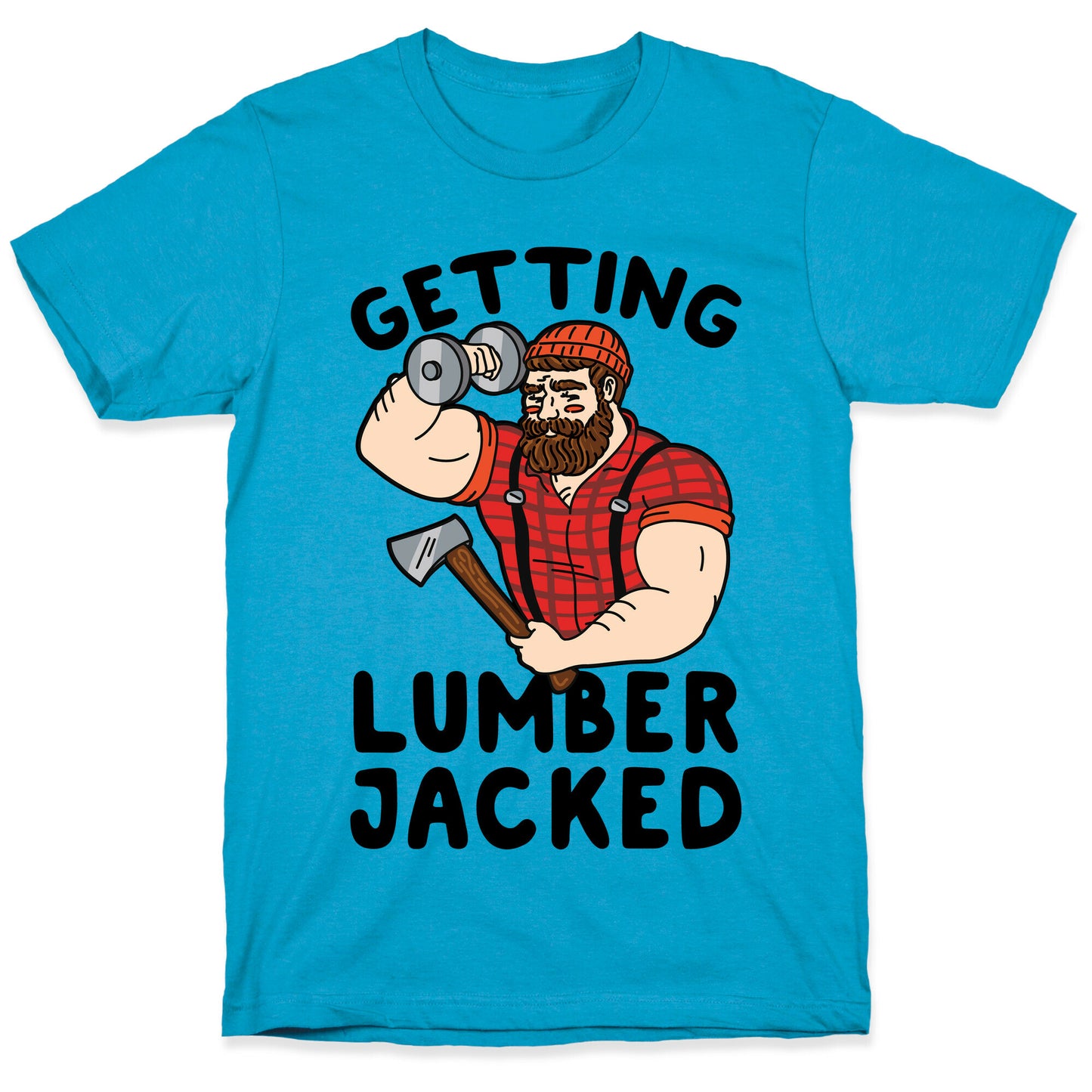 Getting Lumberjacked Unisex Triblend Tee
