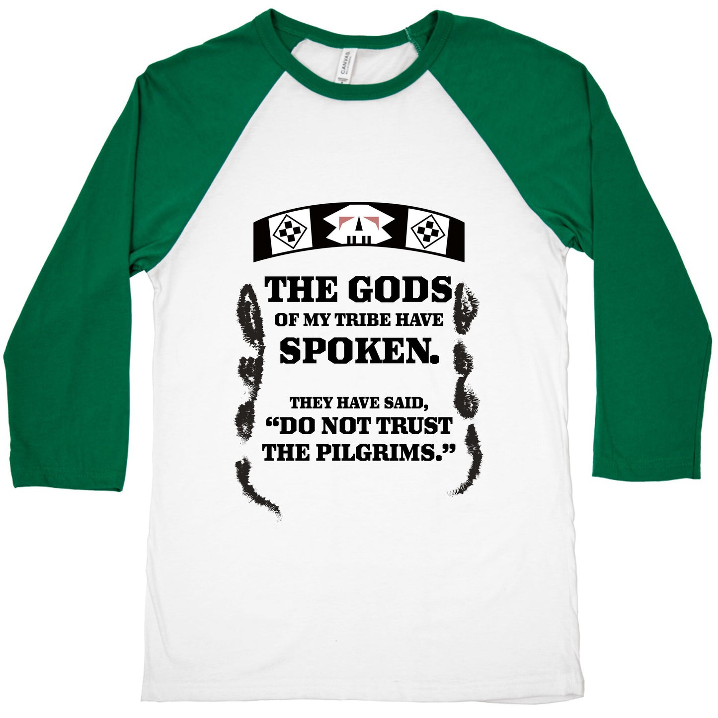 Addams Thanksgiving Baseball Tee