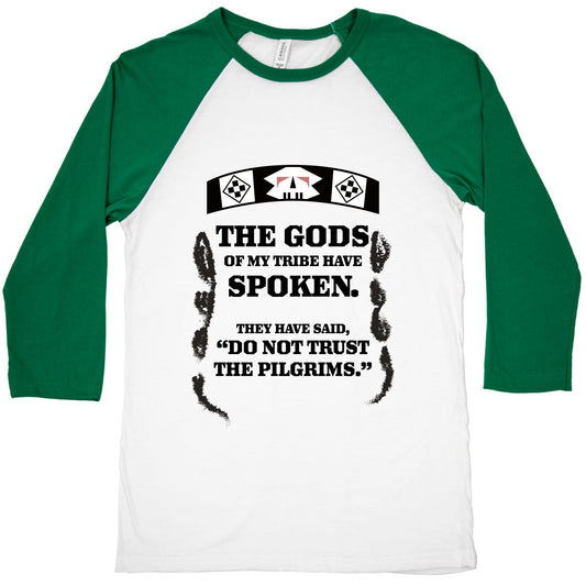 Addams Thanksgiving Baseball Tee