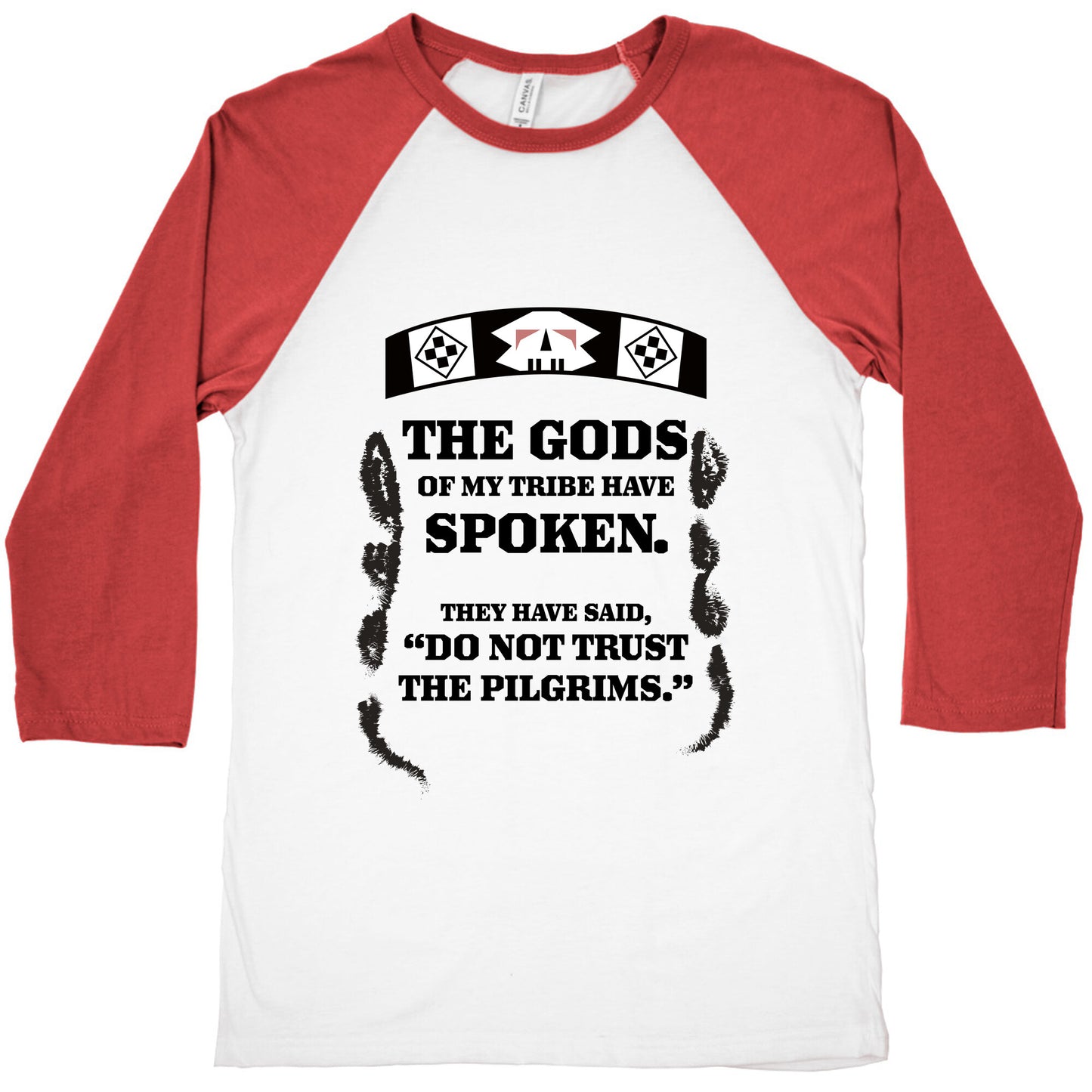 Addams Thanksgiving Baseball Tee