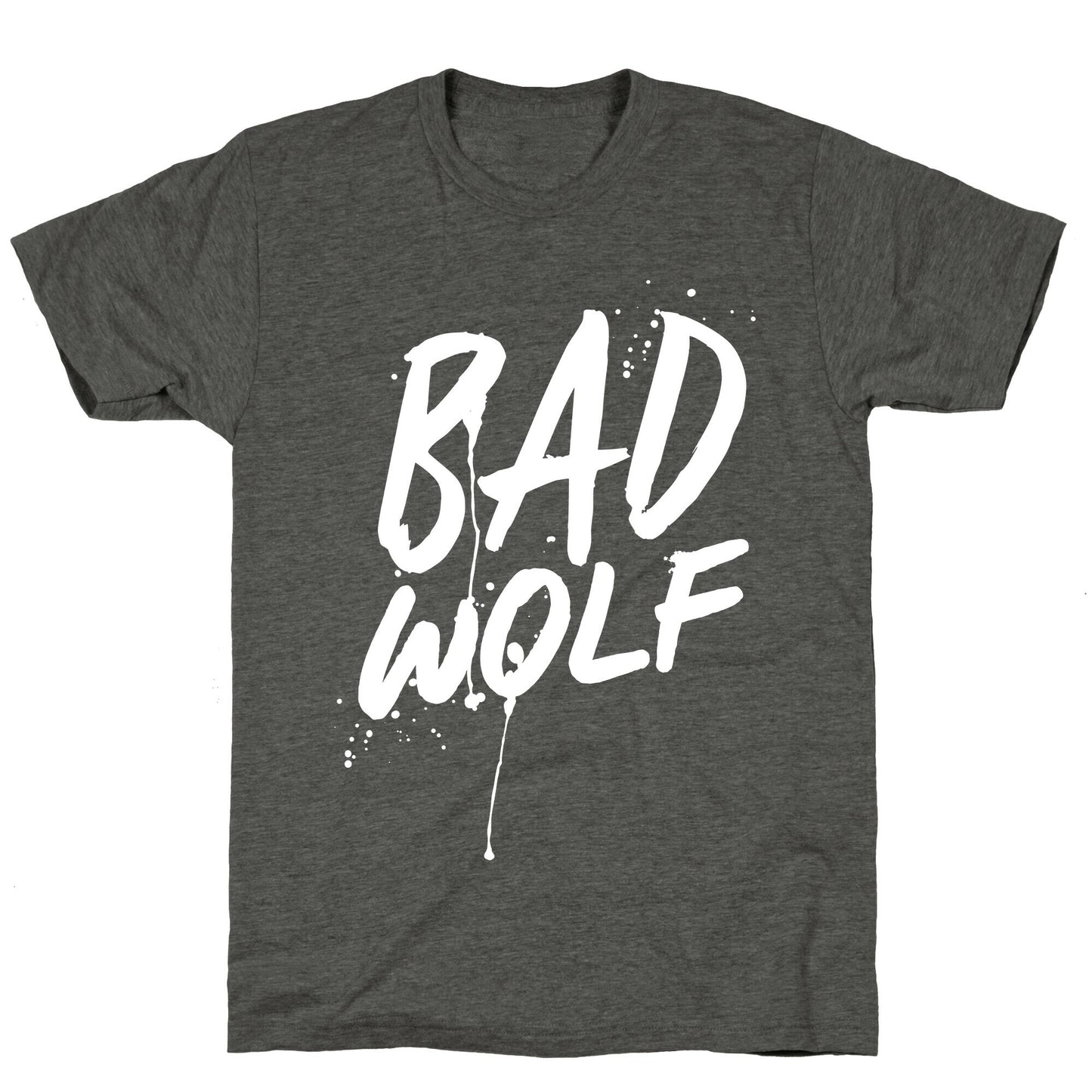 Doctor Who Bad Wolf Unisex Triblend Tee