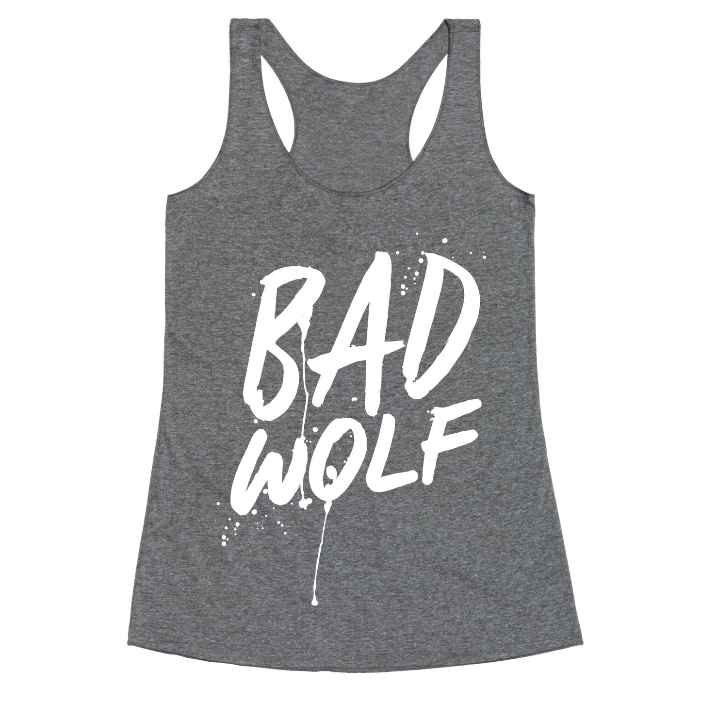 Doctor Who Bad Wolf Racerback Tank