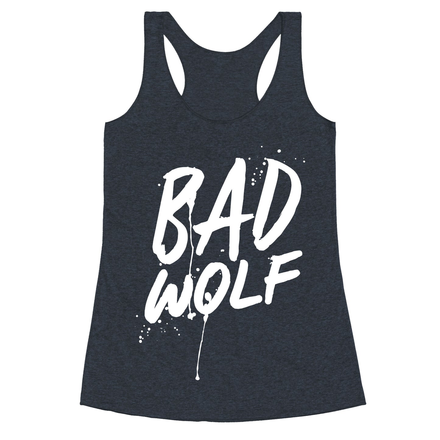 Doctor Who Bad Wolf Racerback Tank