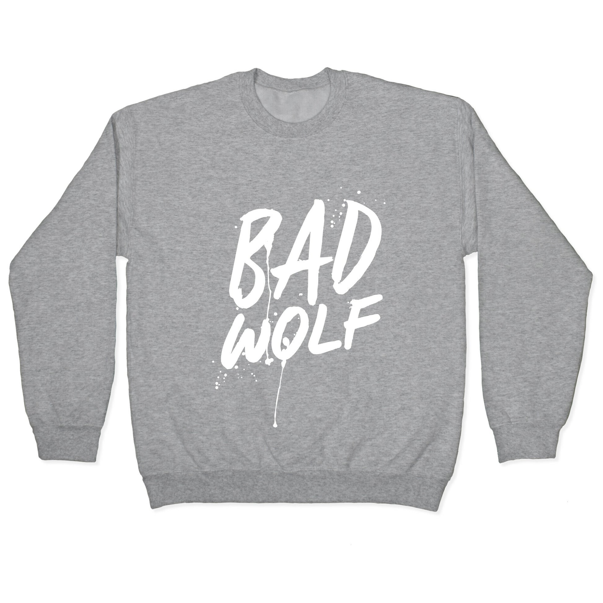 Doctor Who Bad Wolf Crewneck Sweatshirt