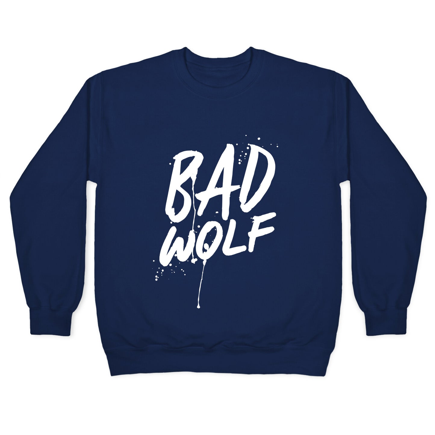 Doctor Who Bad Wolf Crewneck Sweatshirt