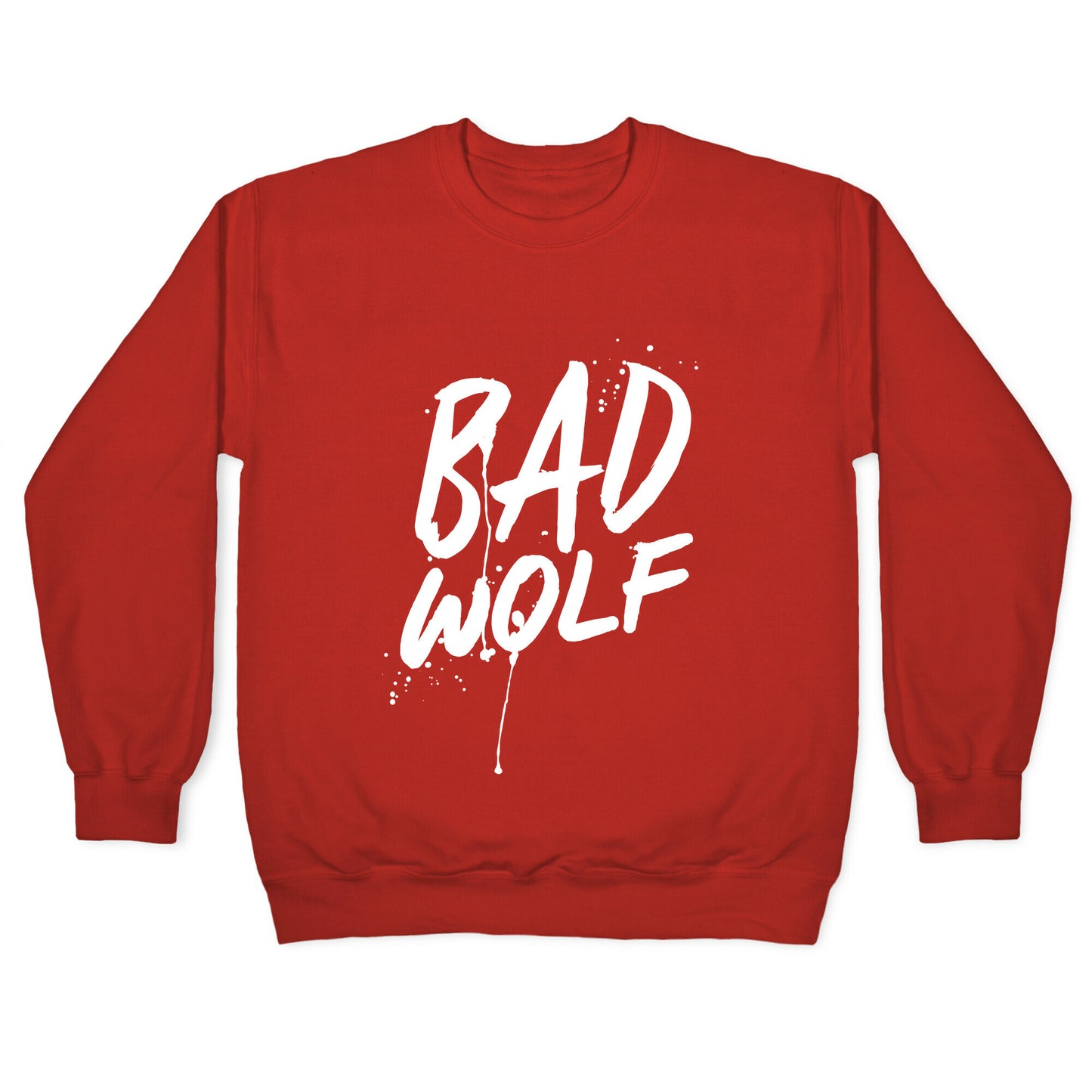 Doctor Who Bad Wolf Crewneck Sweatshirt