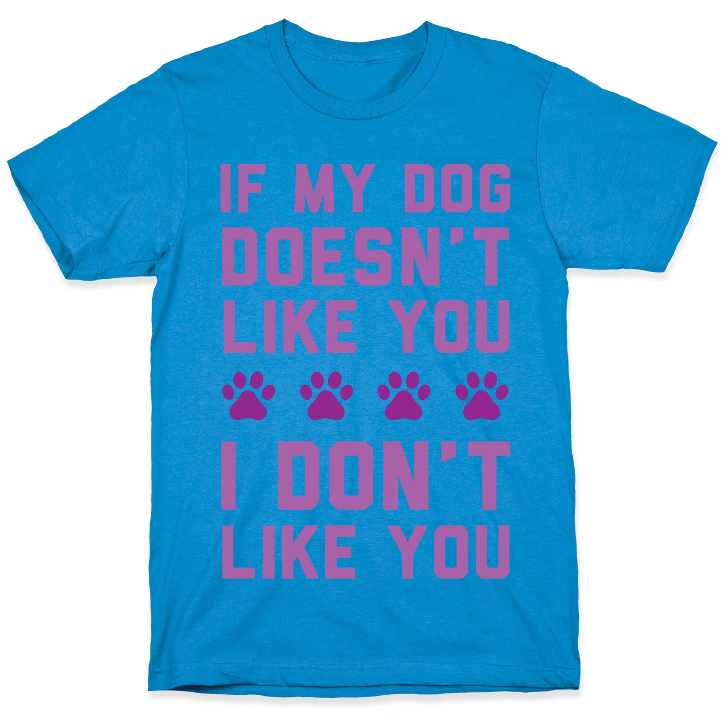 If My Dog Doesn't Like You I Don't Like You T-Shirt