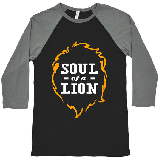 Soul of a Lion Baseball Tee