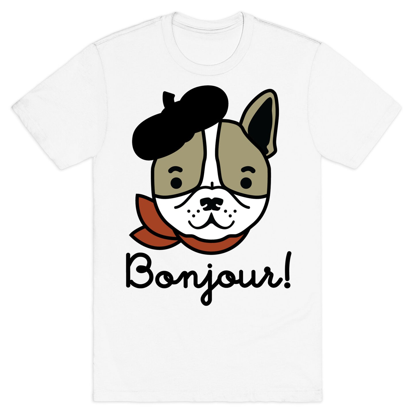 Bonjour French Bulldog T-Shirt