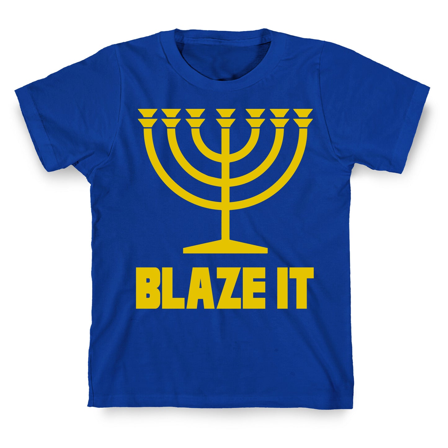 Blaze It Menorah T-Shirt