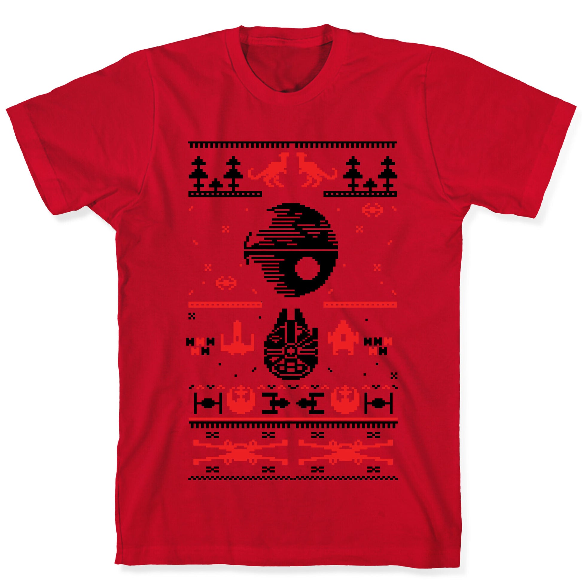 Scifi Christmas Sweater T-Shirt