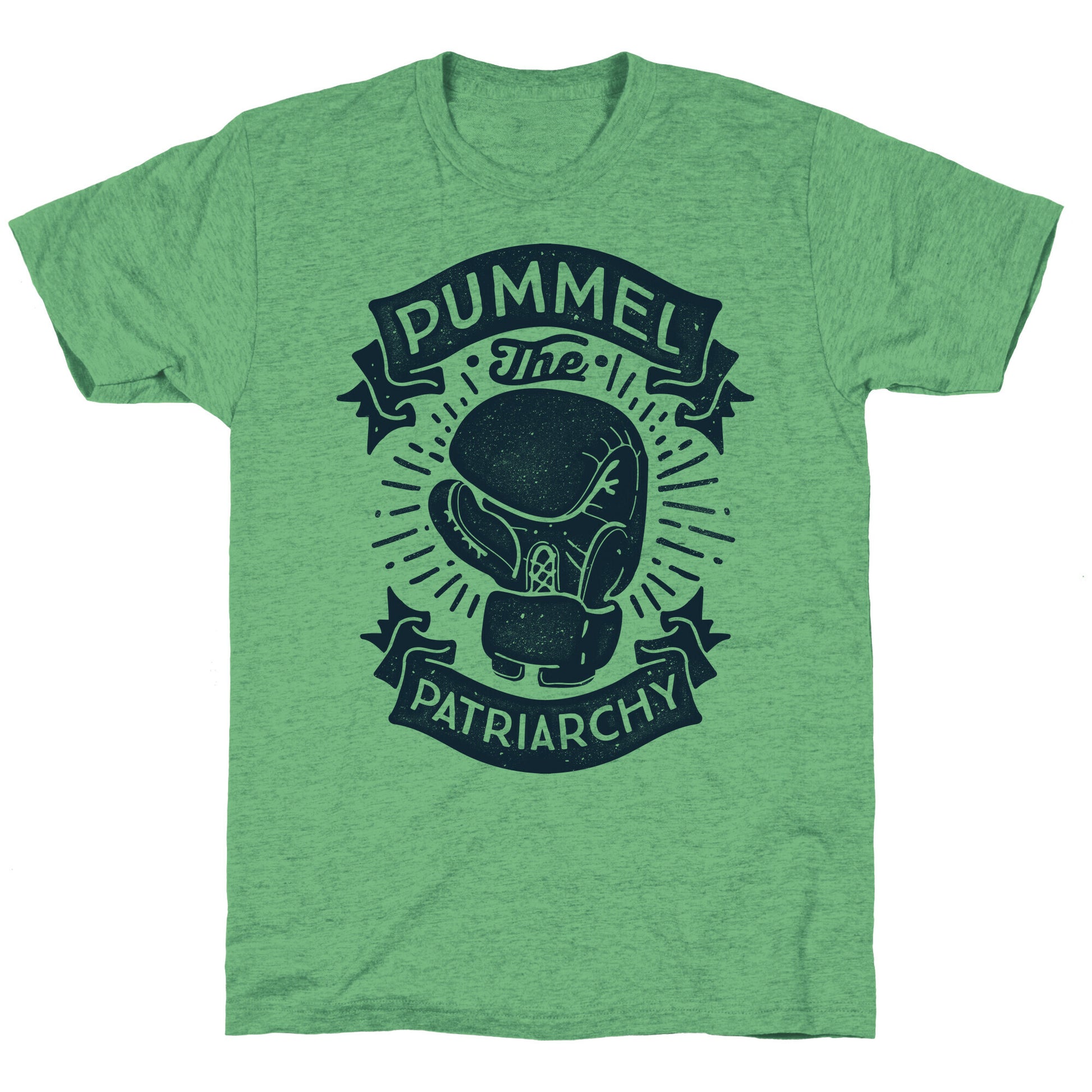 Pummel The Patriarchy Unisex Triblend Tee